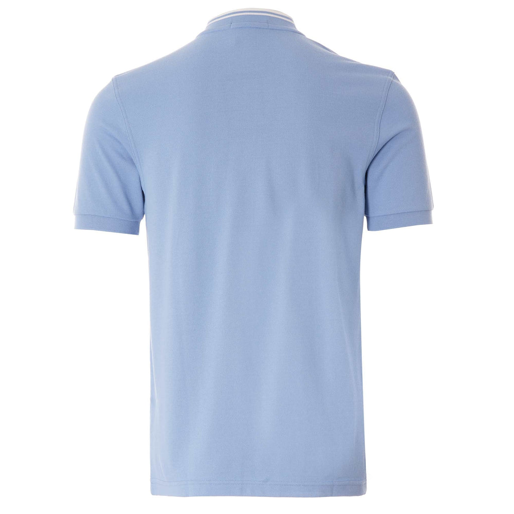 Fred Perry Bomber Collar Polo Shirt - Sky