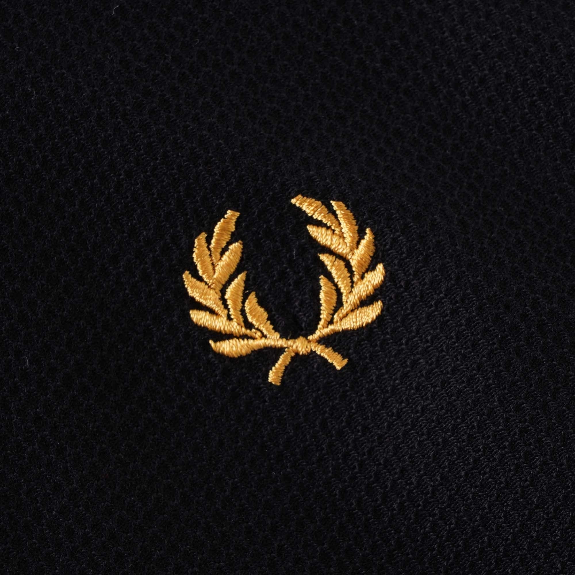 Fred Perry Pique T-Shirt - Black