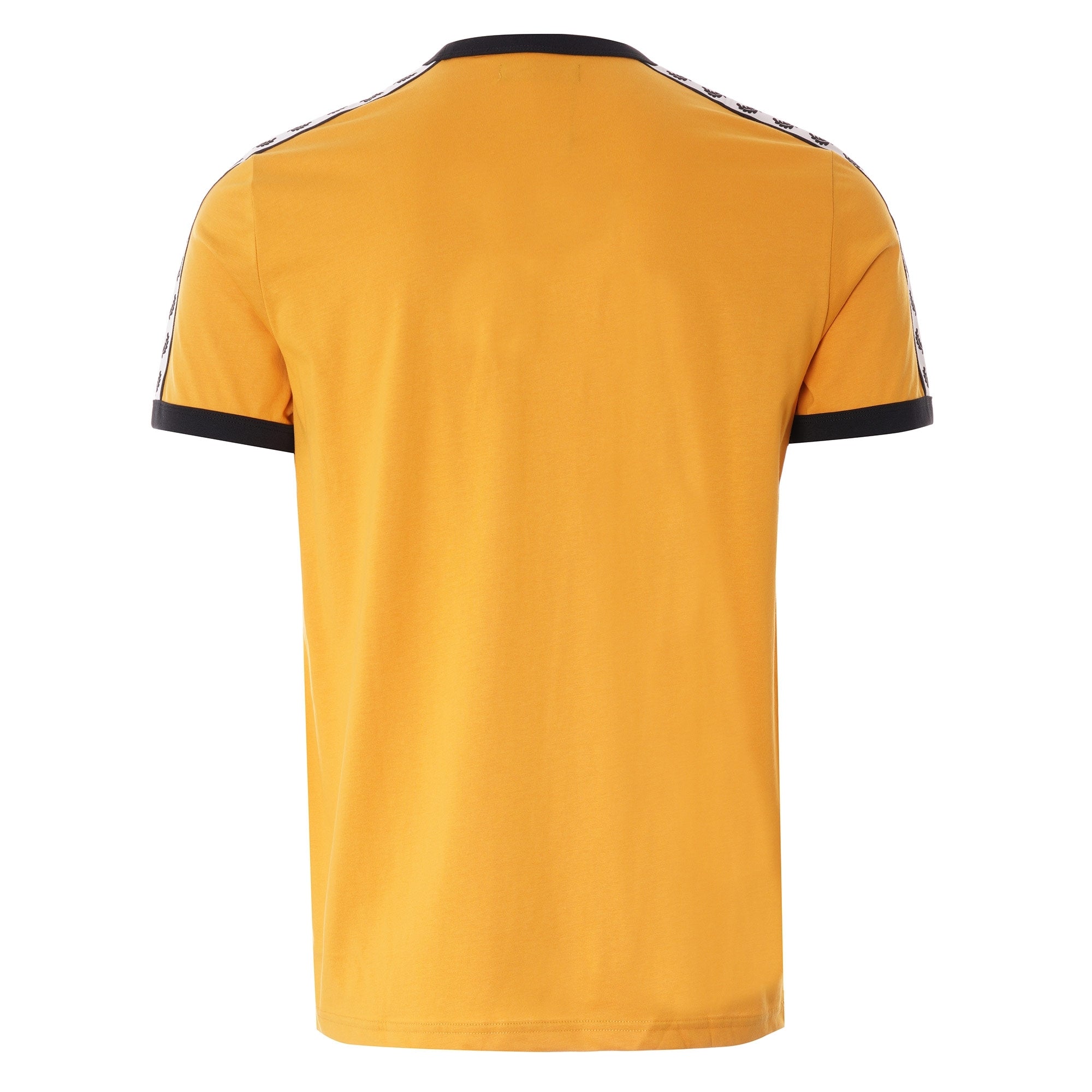 Fred Perry Tonal Taped Ringer T-Shirt - Gold