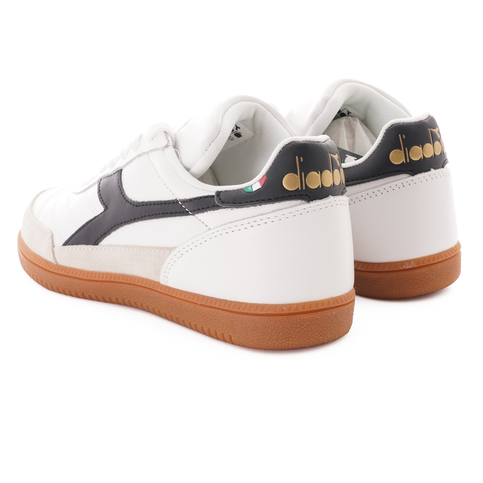 Diadora Gold Indoor - White and Black