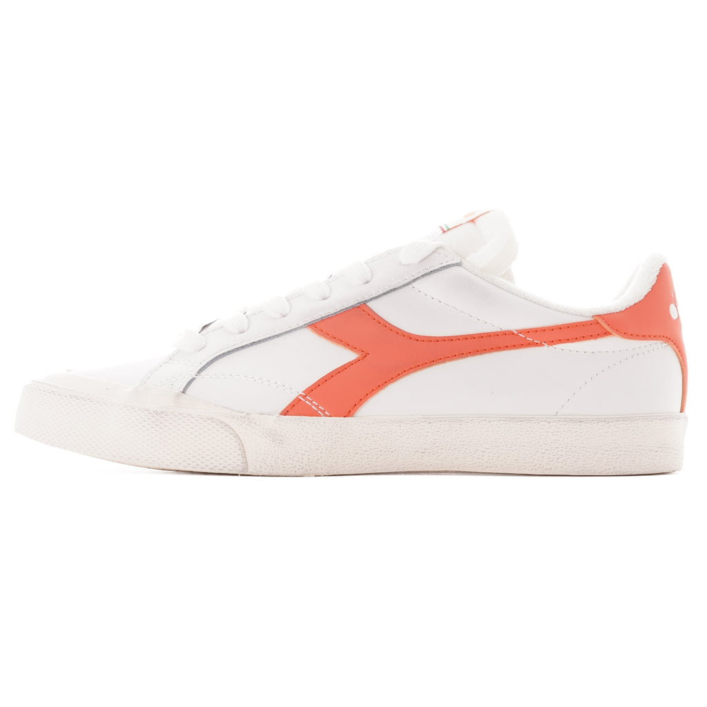 Diadora Melody Leather Dirty - White and Camelia