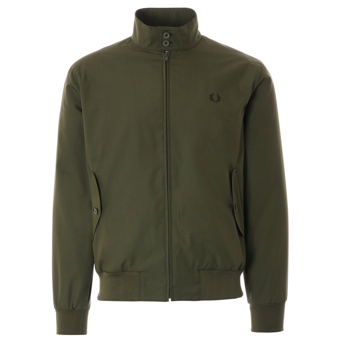 Fred Perry Harrington Jacket - Olive – Stuarts London