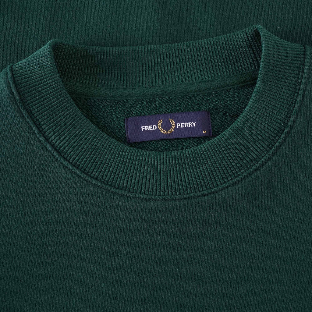 Fred Perry Crew Neck Sweatshirt - Ivy