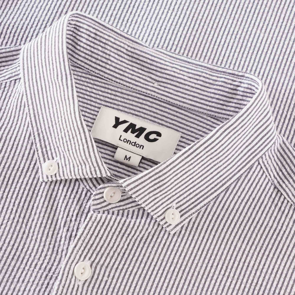 Dean Shirt - Navy/Ecru