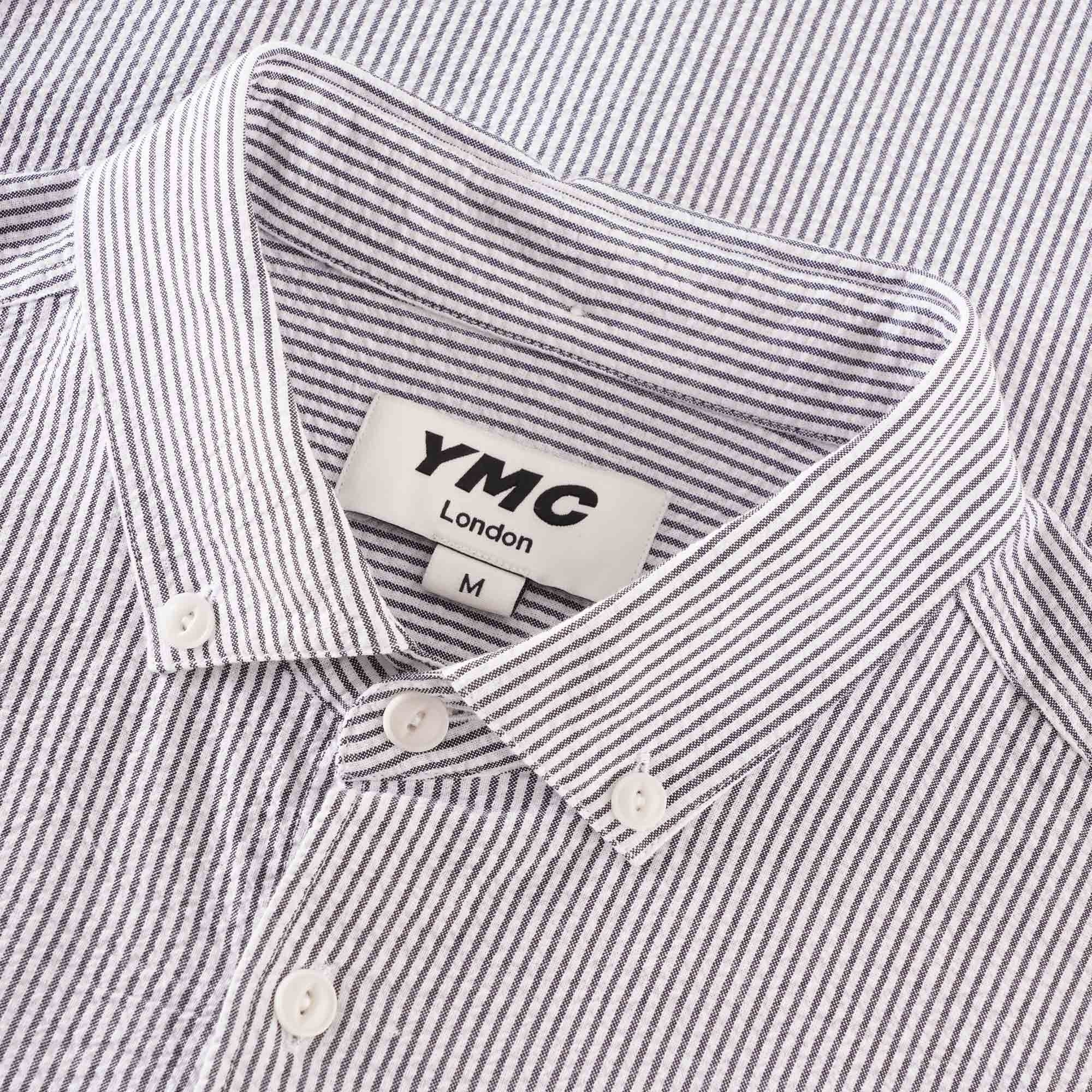 Dean Shirt - Navy/Ecru