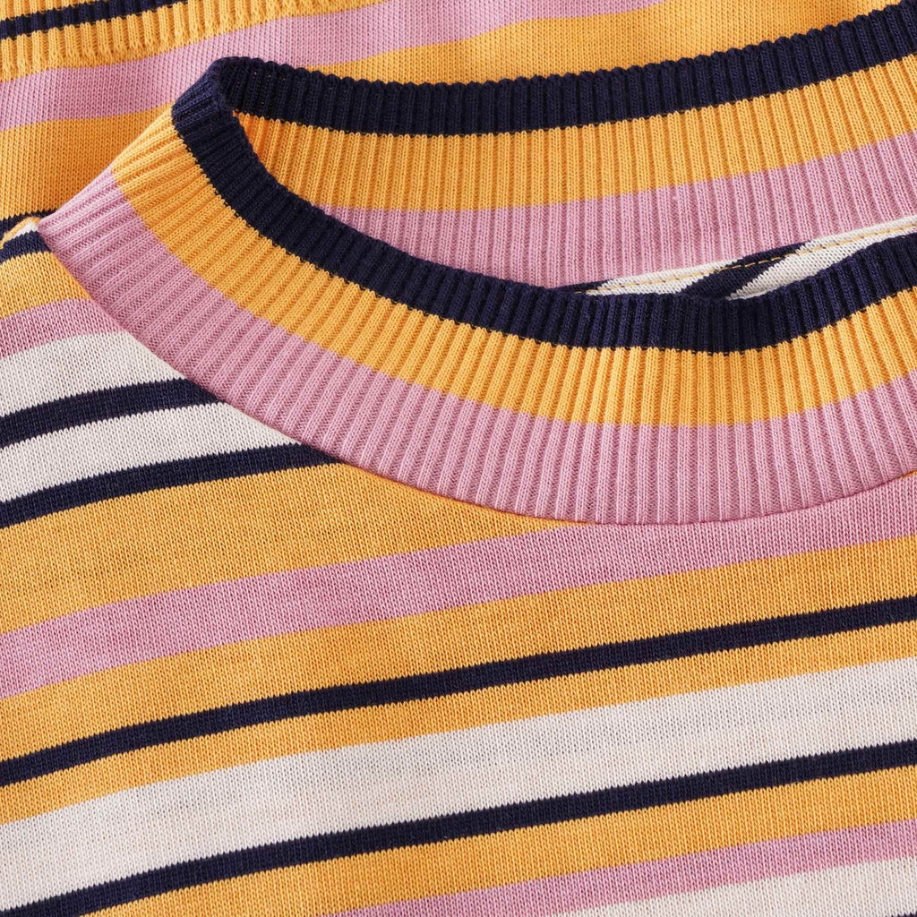 Mock Neck T-shirt - Multi