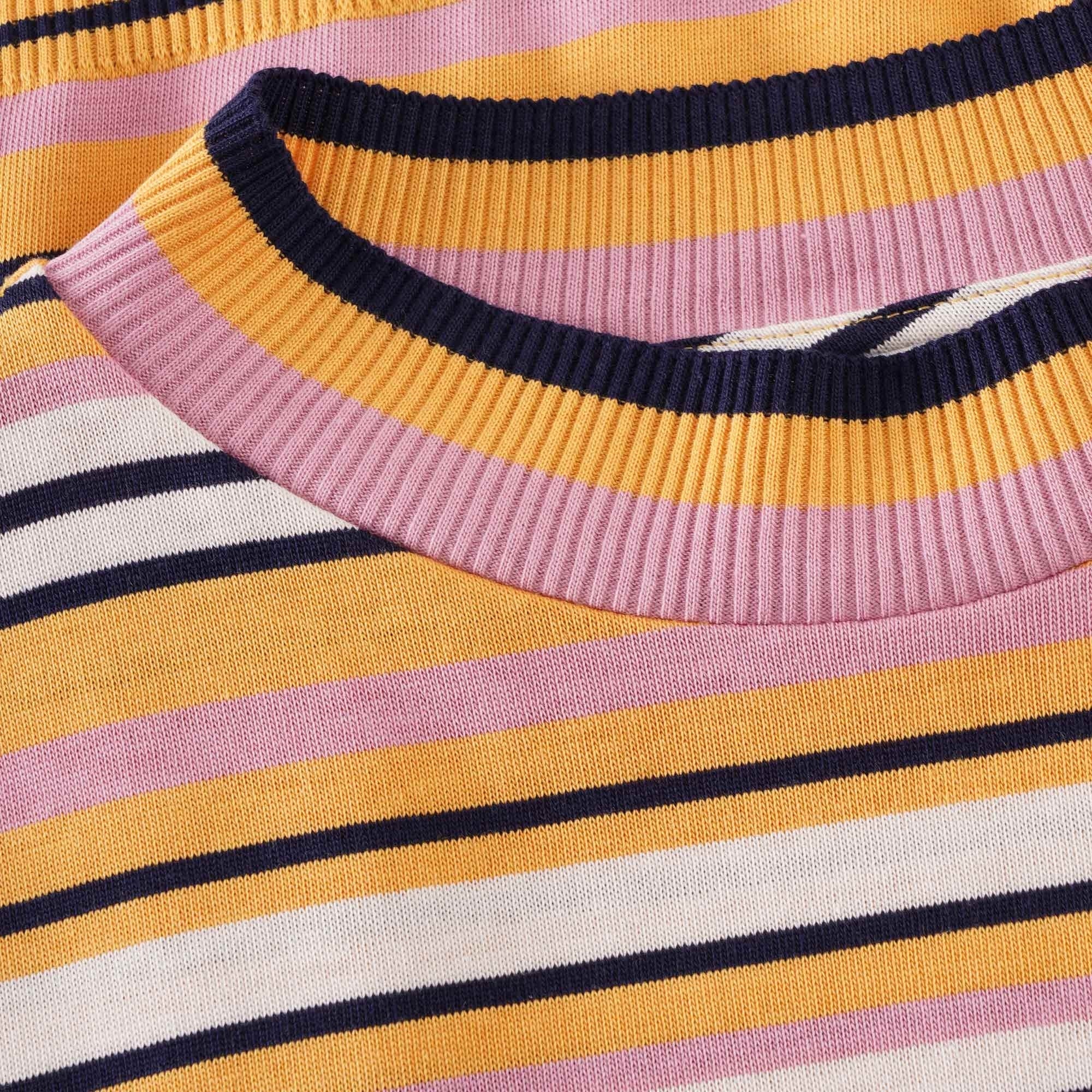 Mock Neck T-shirt - Multi