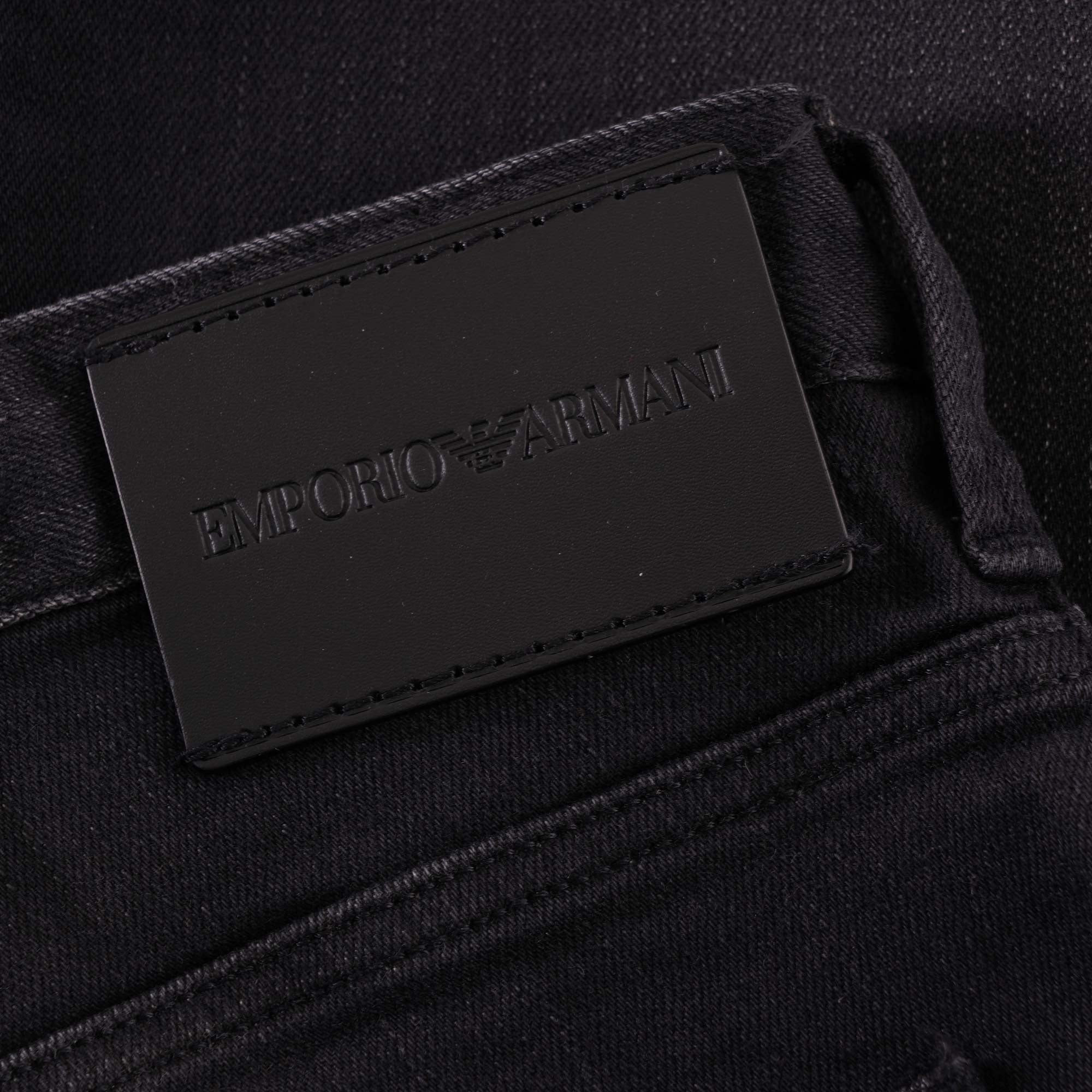 Emporio Armani J06 Slim Fit Denim Jeans - Nero