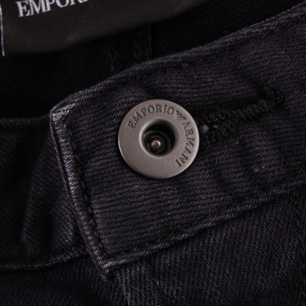 Emporio Armani J06 Slim Fit Denim Jeans - Nero