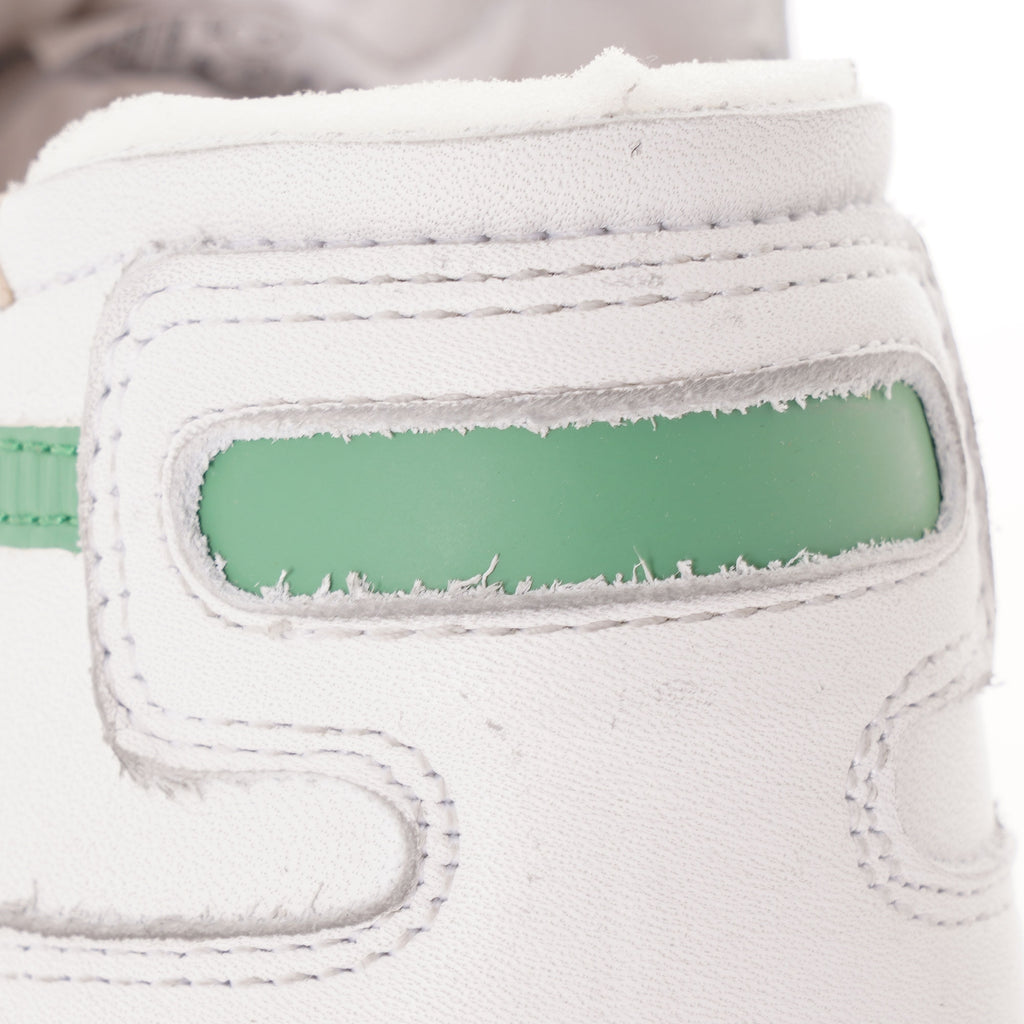 Diadora MI Basket Row Cut - White/Green Stone