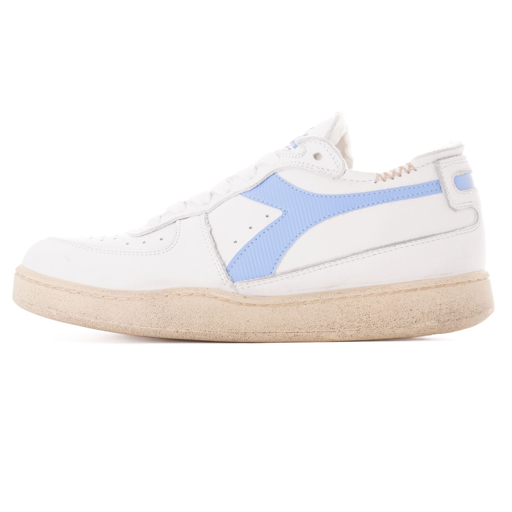 MI Basket Row Cut - White/Vista Blue