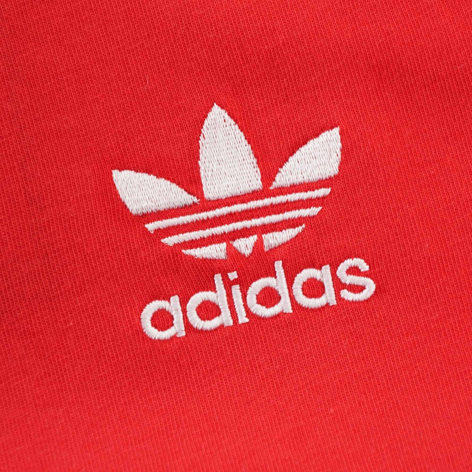 Stripe Crew Neck T-shirt - Red
