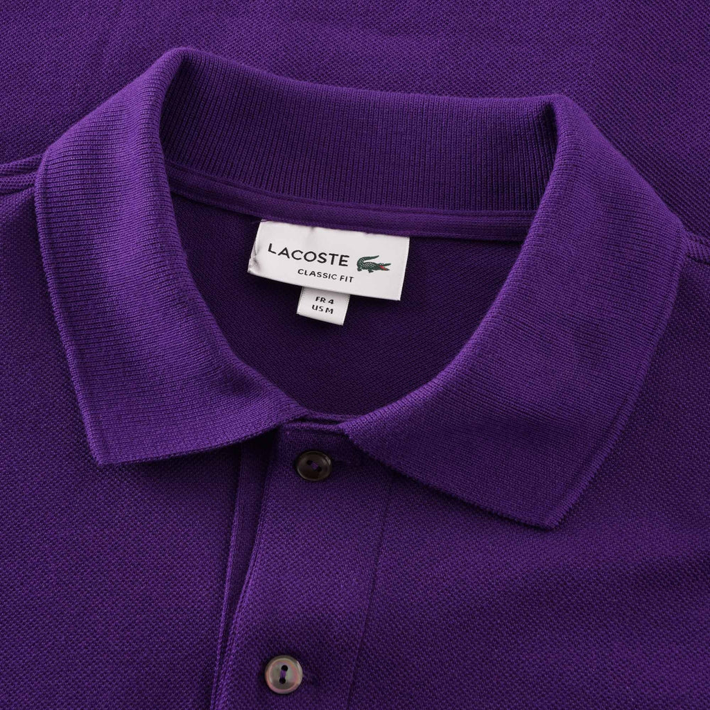 Lacoste Classic Pique Polo Shirt - Tanzanite