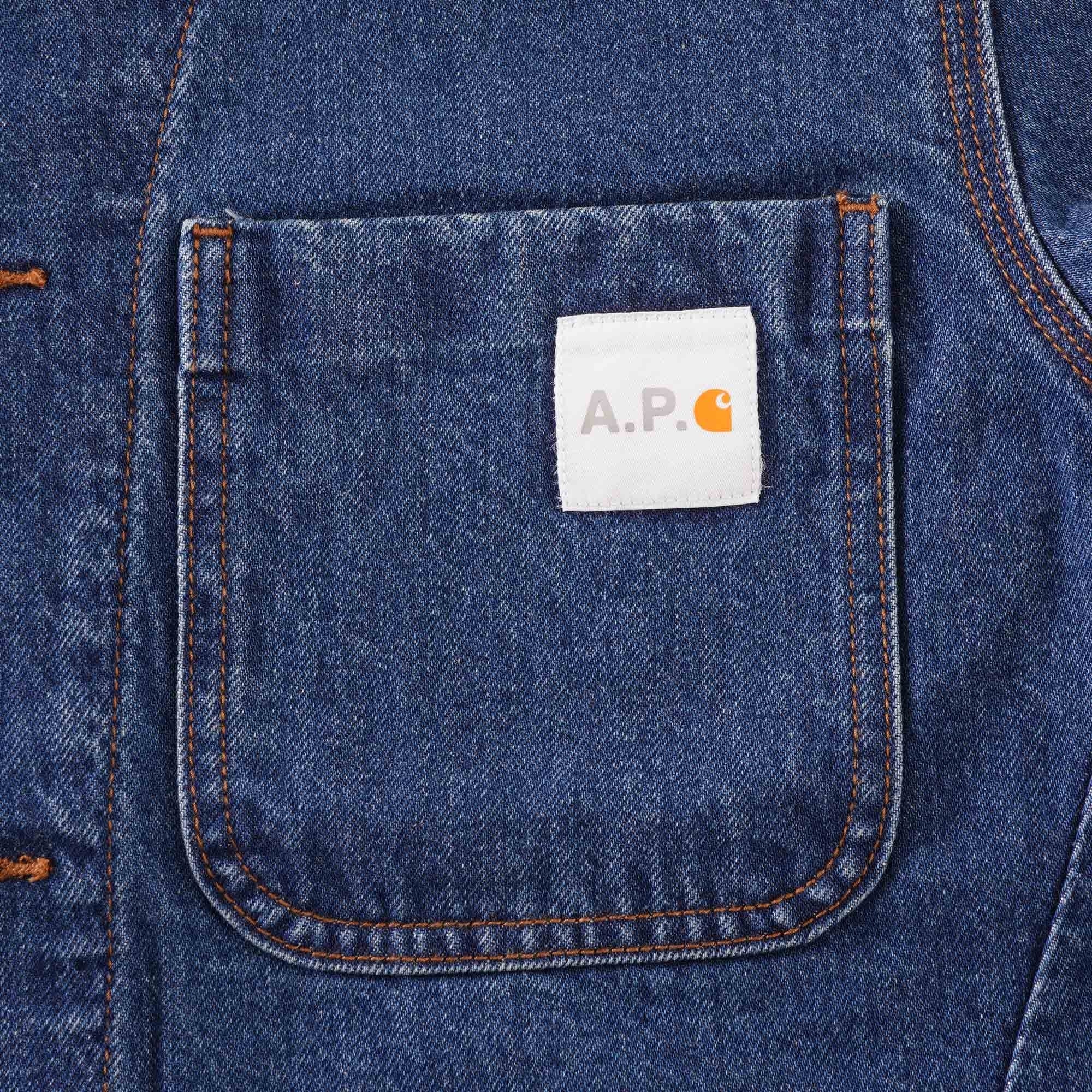 A.P.C. x Carhartt WIP Talk Jacket - Indigo – Stuarts London