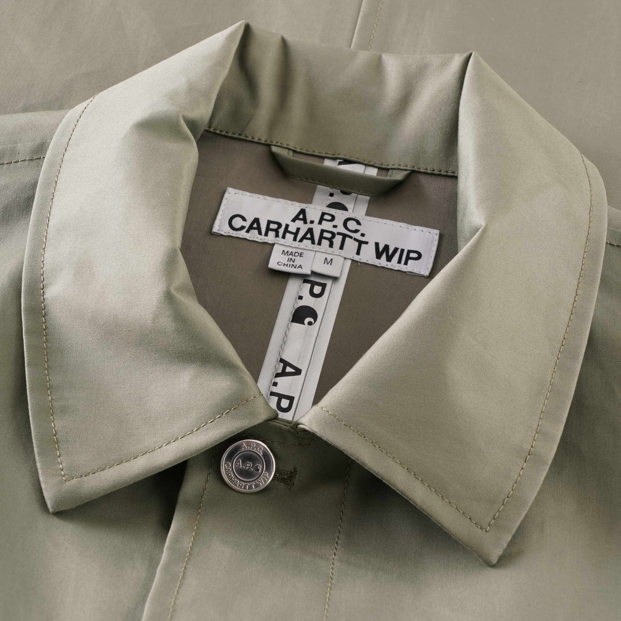 A.P.C. x Carhartt WIP Mishiguene jacket - Khaki