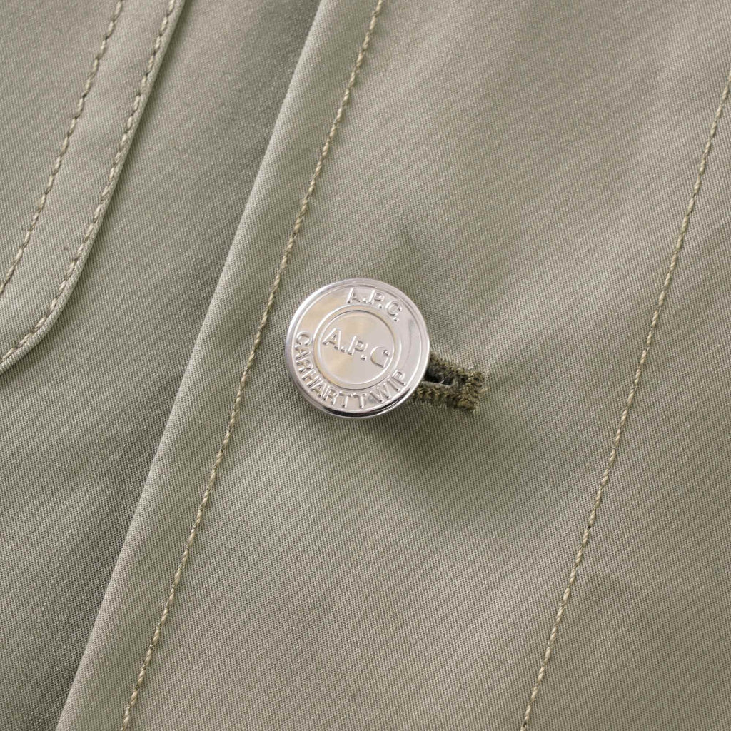 A.P.C. x Carhartt WIP Mishiguene jacket - Khaki