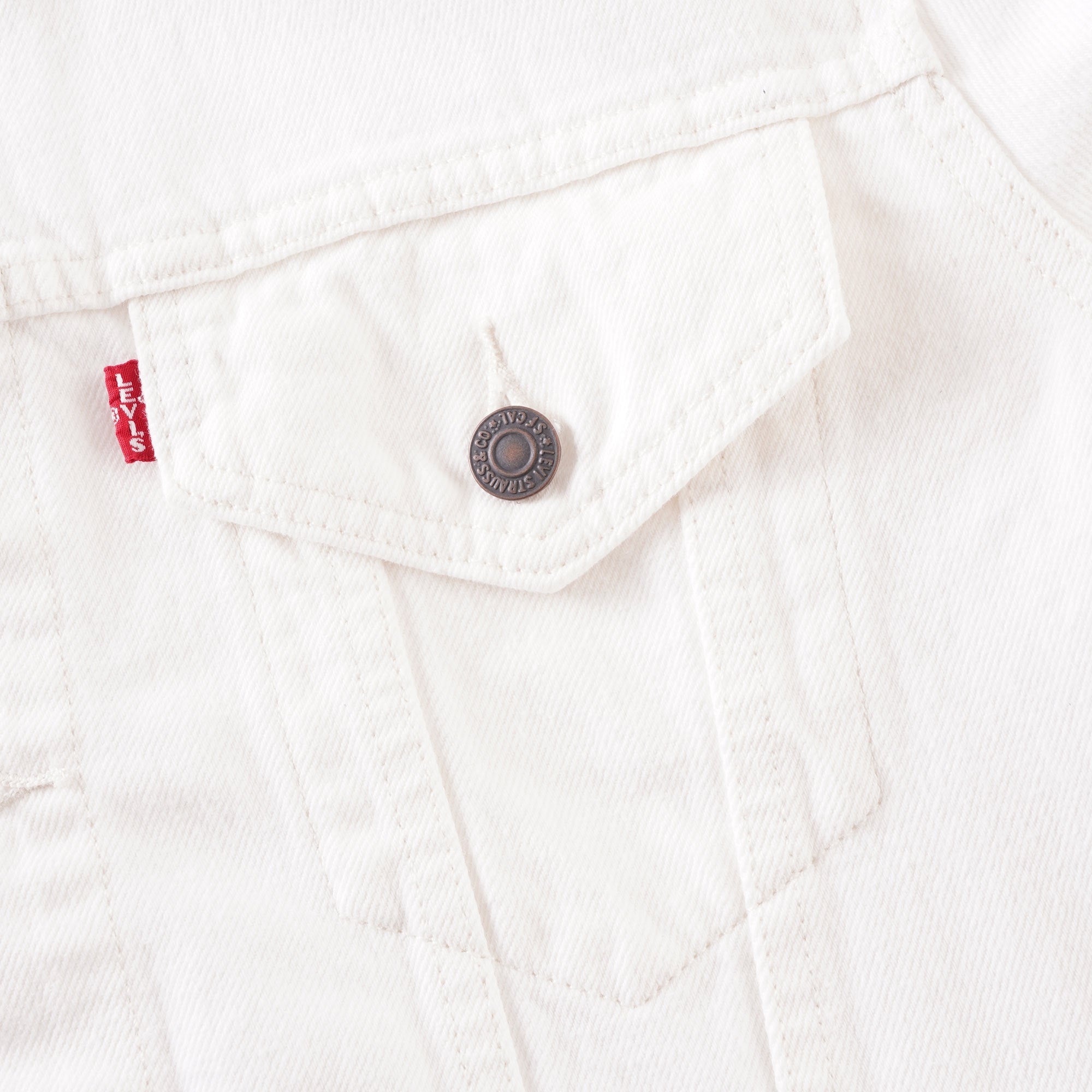 Levi's® Vintage Fit Trucker - White