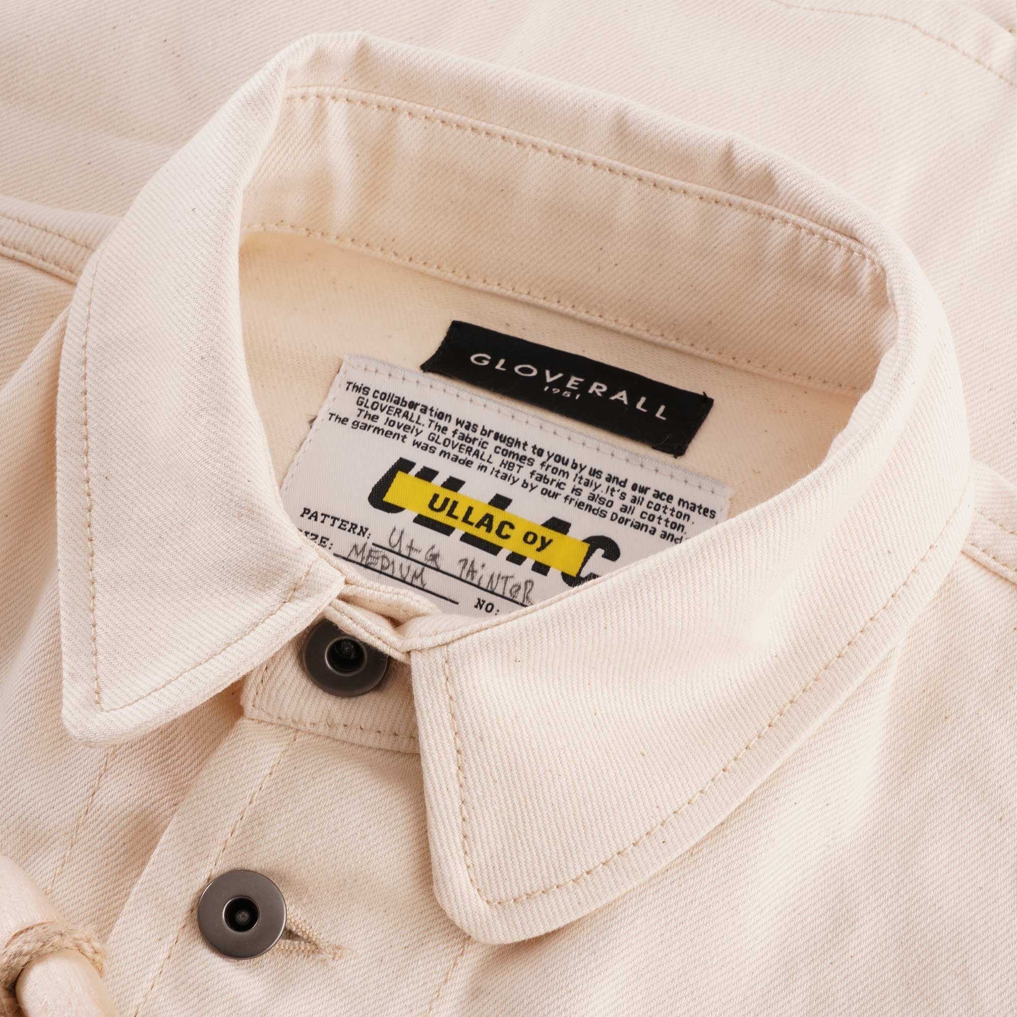 Ullac x Gloverall Painter Jacket - Ecru