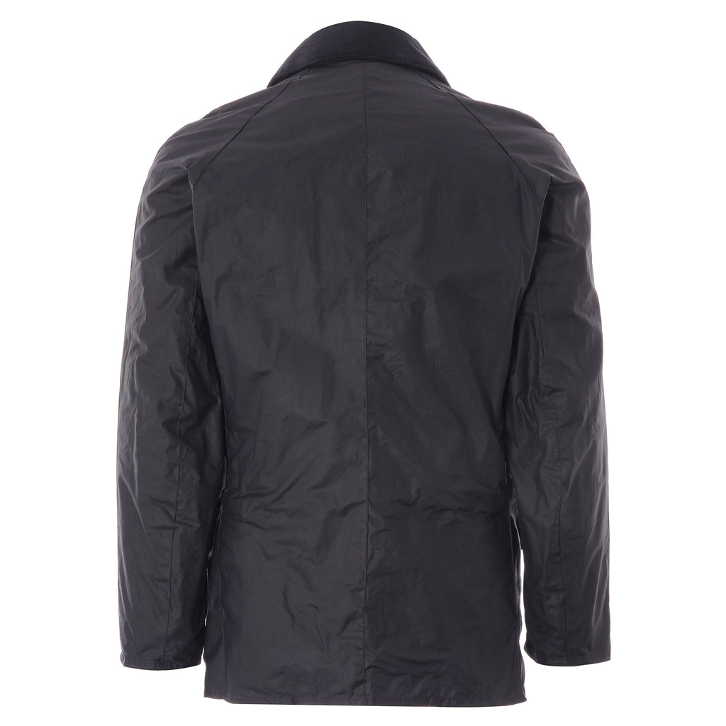 Barbour Ashby Wax Jacket - Navy