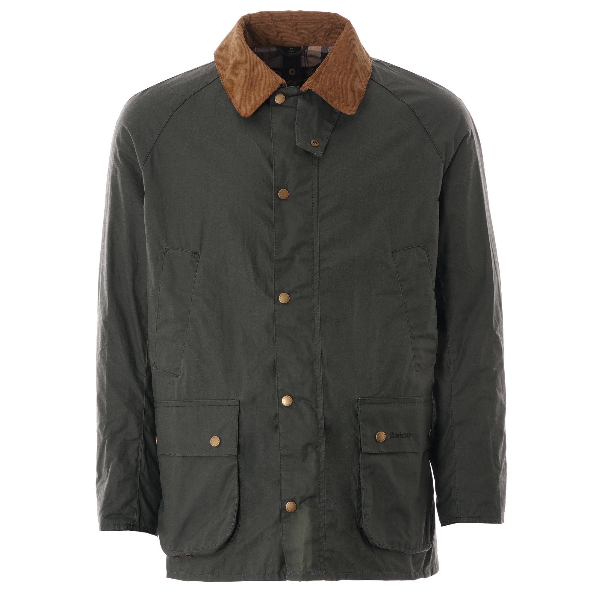 Barbour Lightweight Ashby Wax Jacket - Light Forest