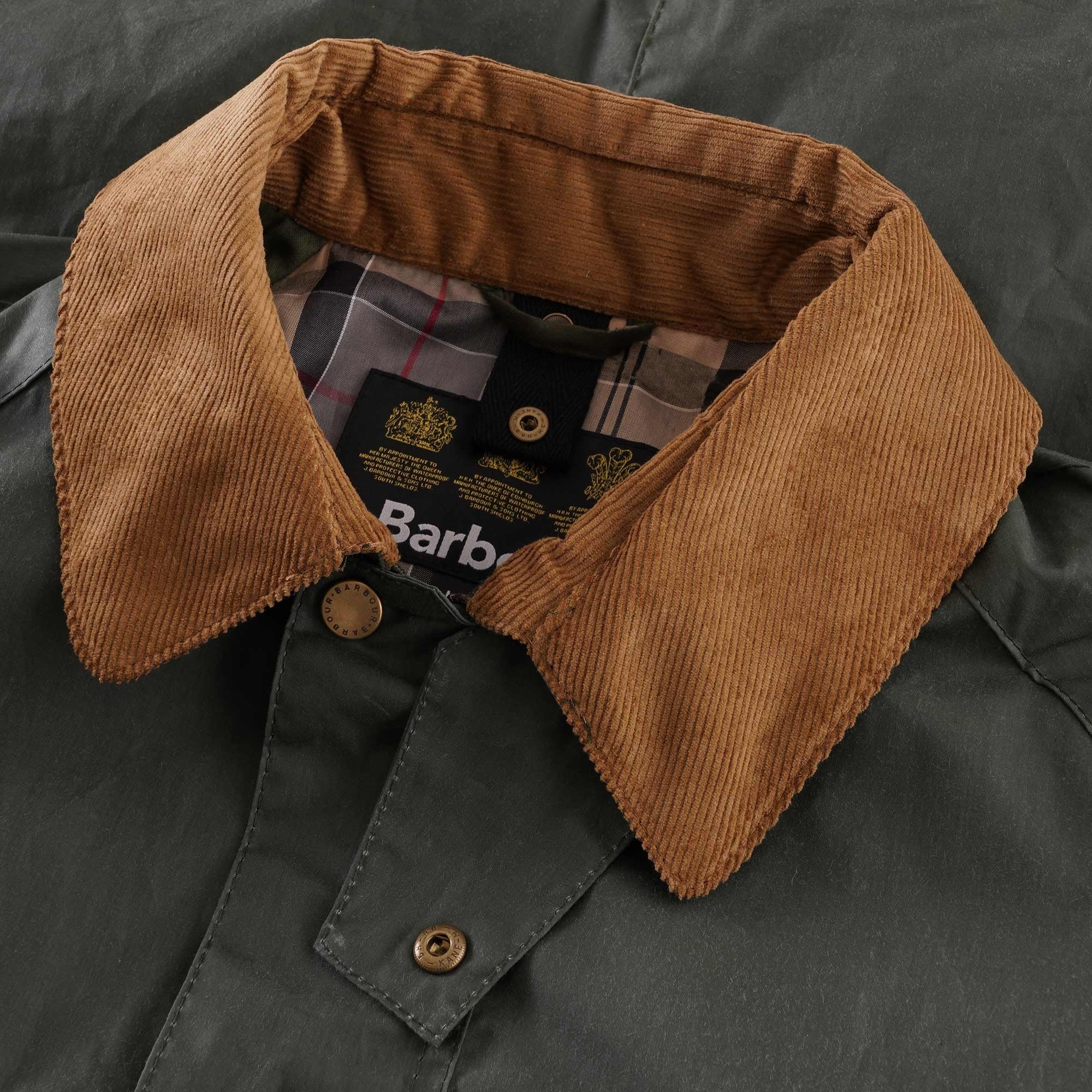 Barbour Lightweight Ashby Wax Jacket - Light Forest