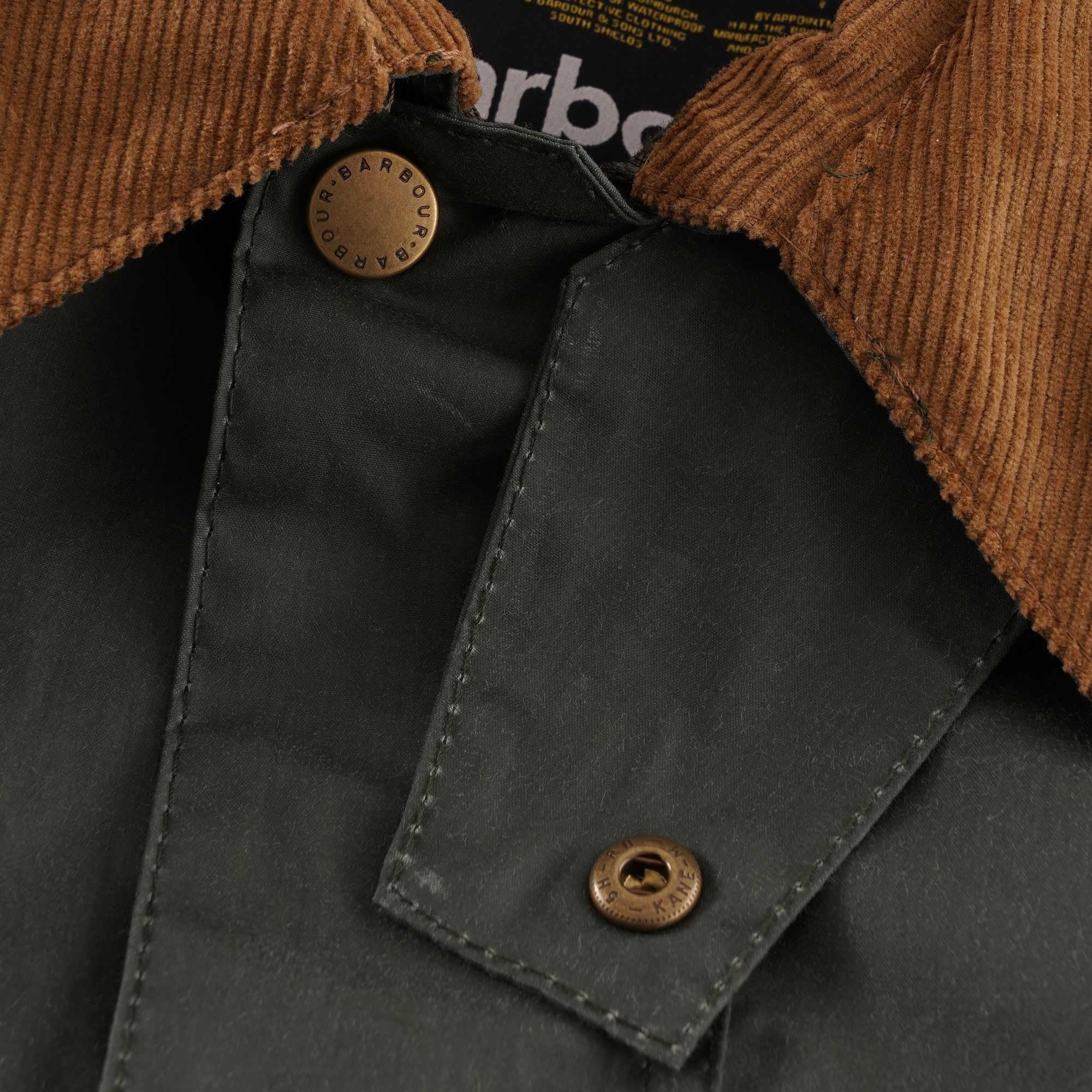 Barbour Lightweight Ashby Wax Jacket - Light Forest