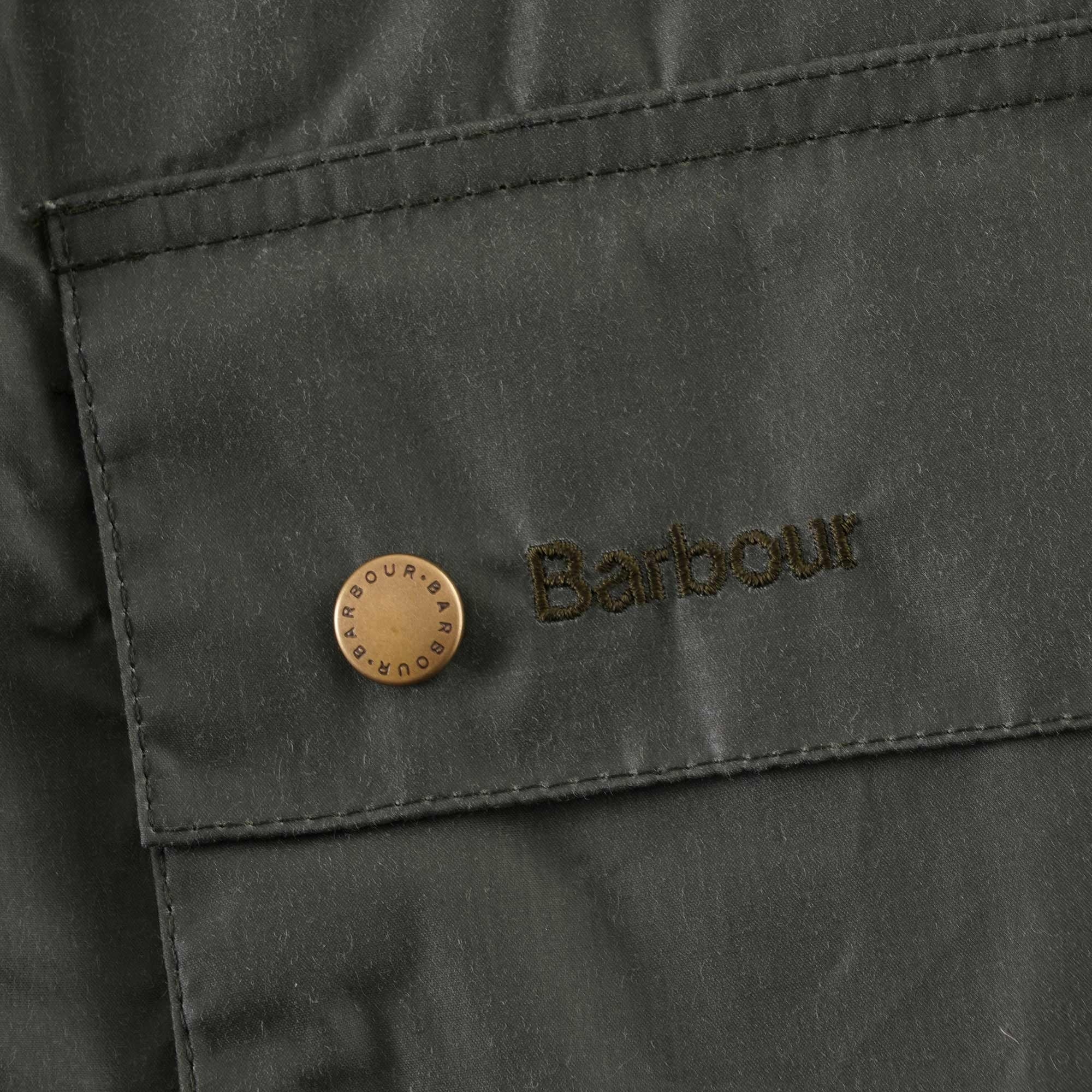 Barbour Lightweight Ashby Wax Jacket - Light Forest