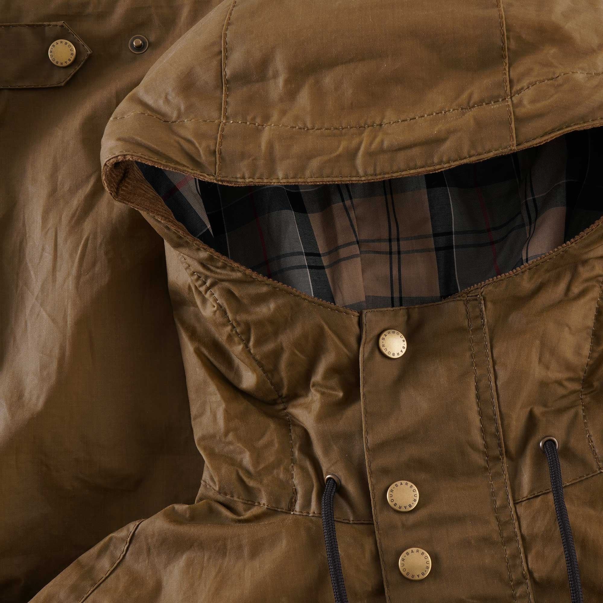 Barbour Lightweight Campbell Waxed Jacket - Sand
