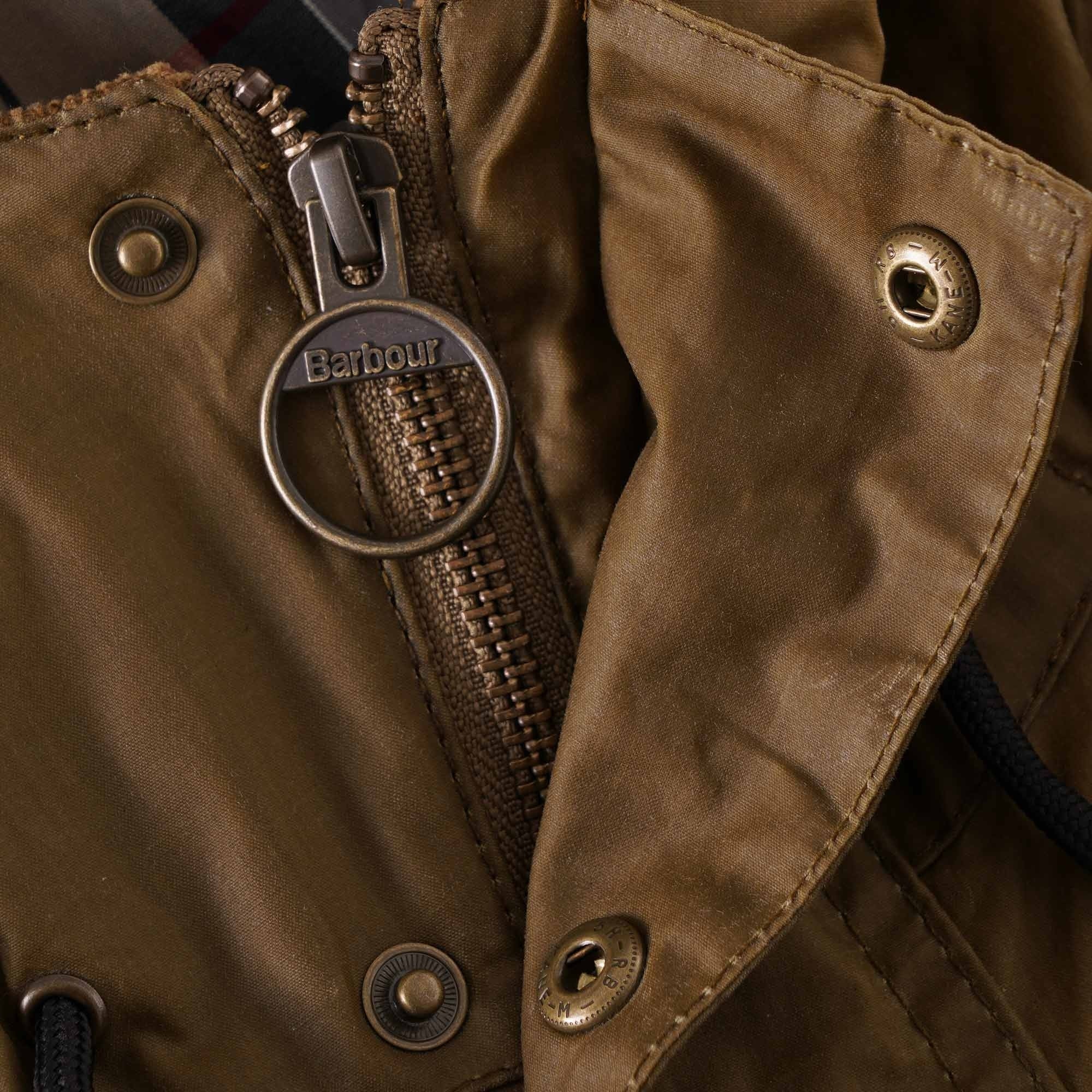 Barbour Lightweight Campbell Waxed Jacket - Sand