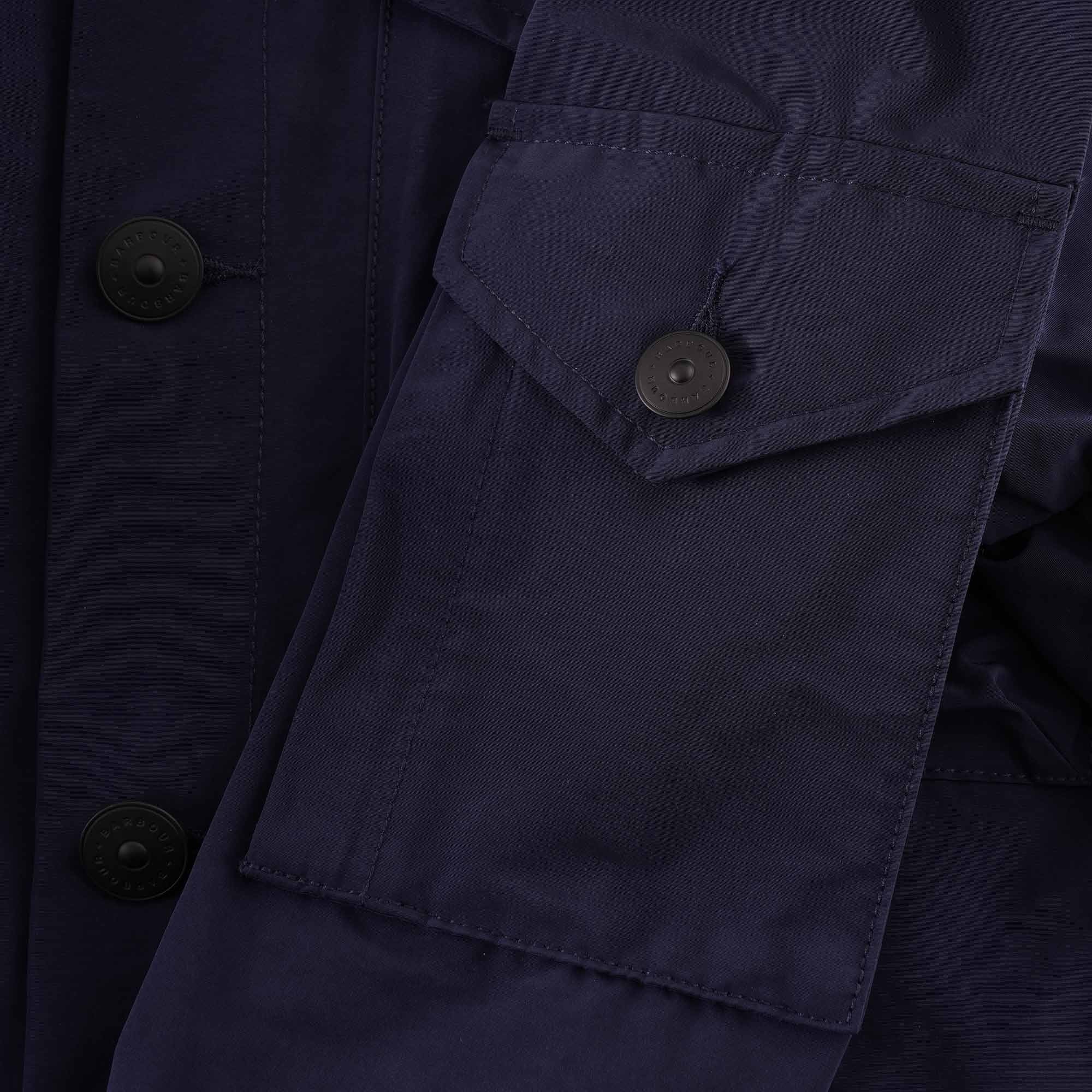 Barbour Beacon Askern Overshirt - Navy