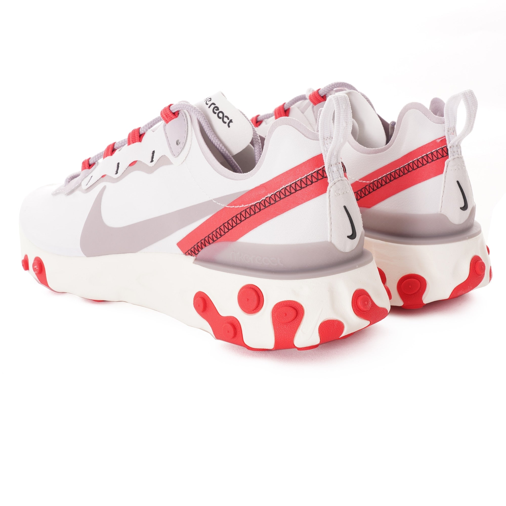 Nike Womens React Element 55 - Red and Platinum Tint