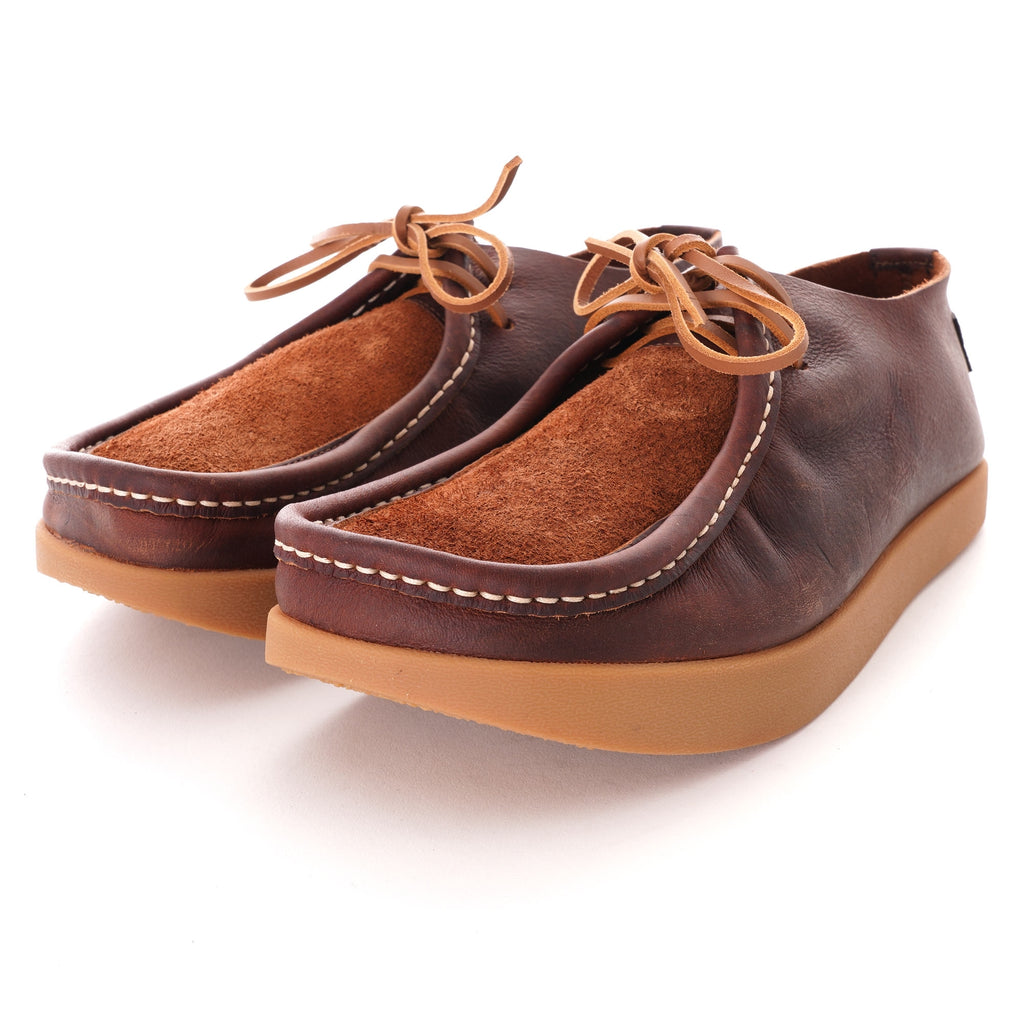 Yogi Willard Reverse Vamp Negative Heel - Mid Brown