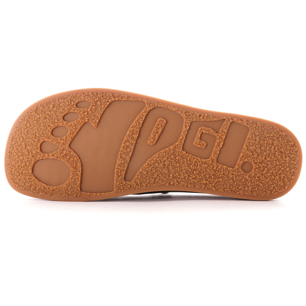 Yogi Willard Reverse Vamp Negative Heel - Mid Brown