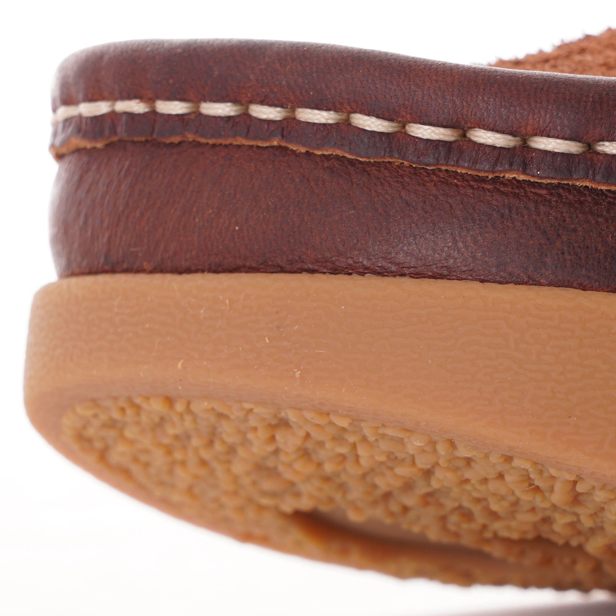 Yogi Willard Reverse Vamp Negative Heel - Mid Brown