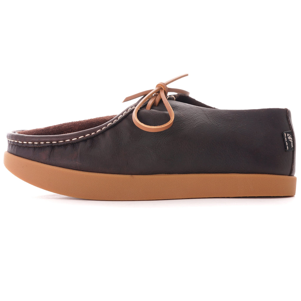 Yogi Willard Reverse Vamp Negative Heel - Dark Brown
