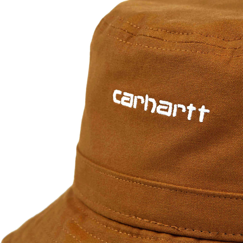Carhartt WIP Script Bucket Hat - Hamilton Brown