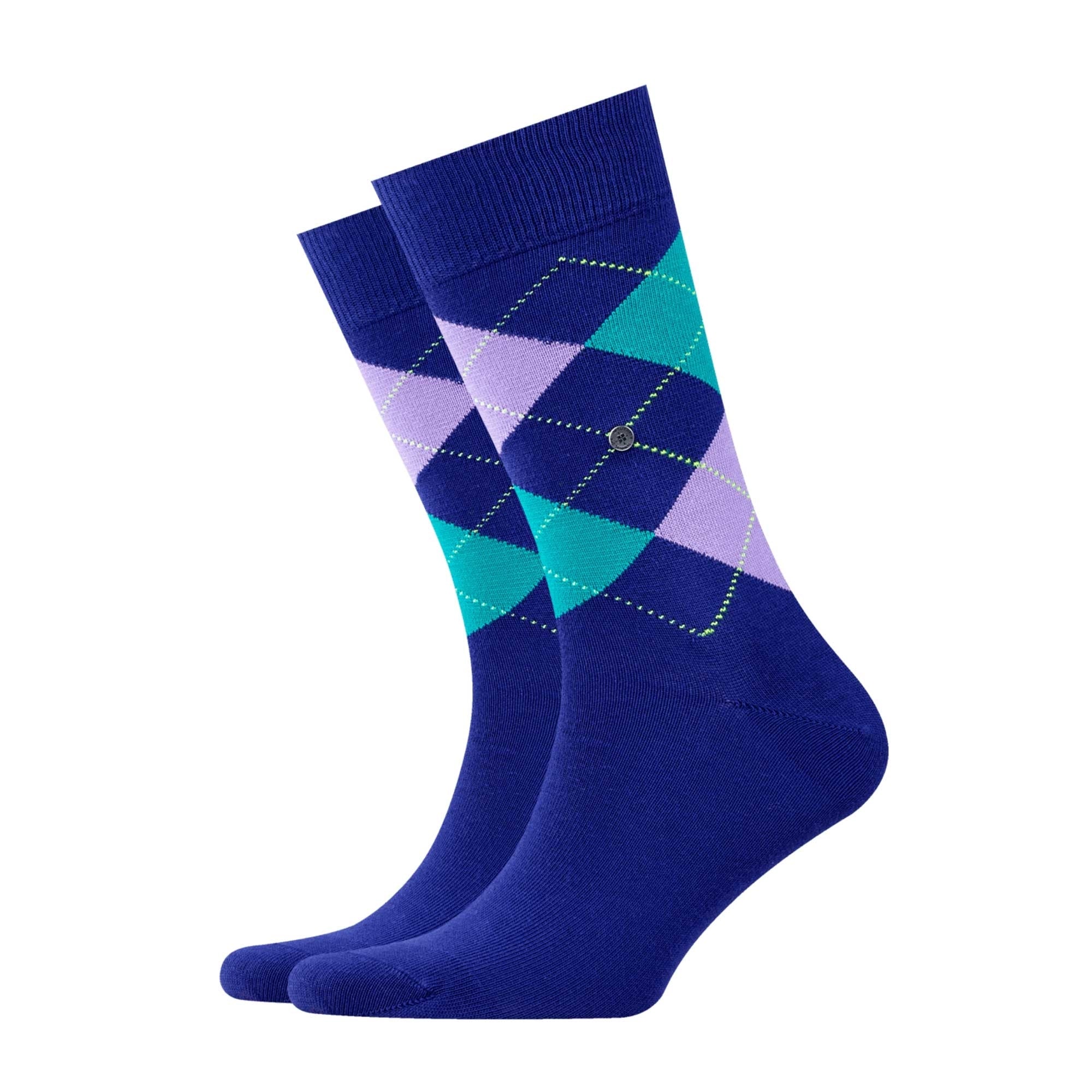 Burlington Socks King Socks - Purple/Green