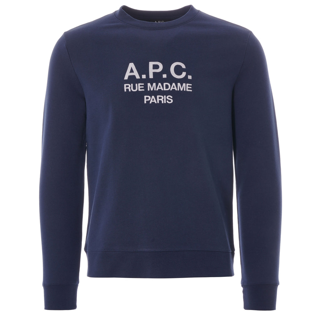 A.P.C. A.P.C Rufus Sweat - Marine