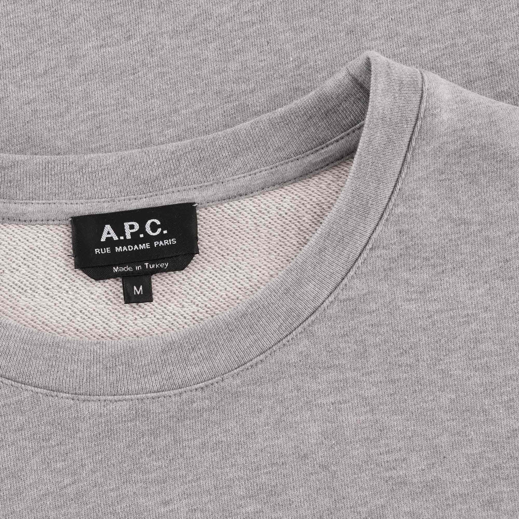 A.P.C. Stamp Sweatshirt - Grey