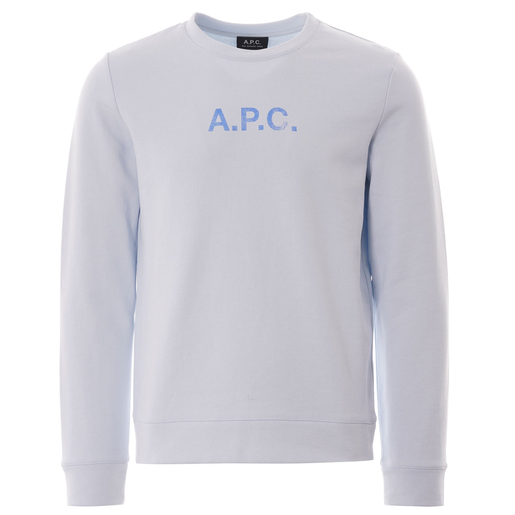 A.P.C. Stamp Sweatshirt - Light Blue
