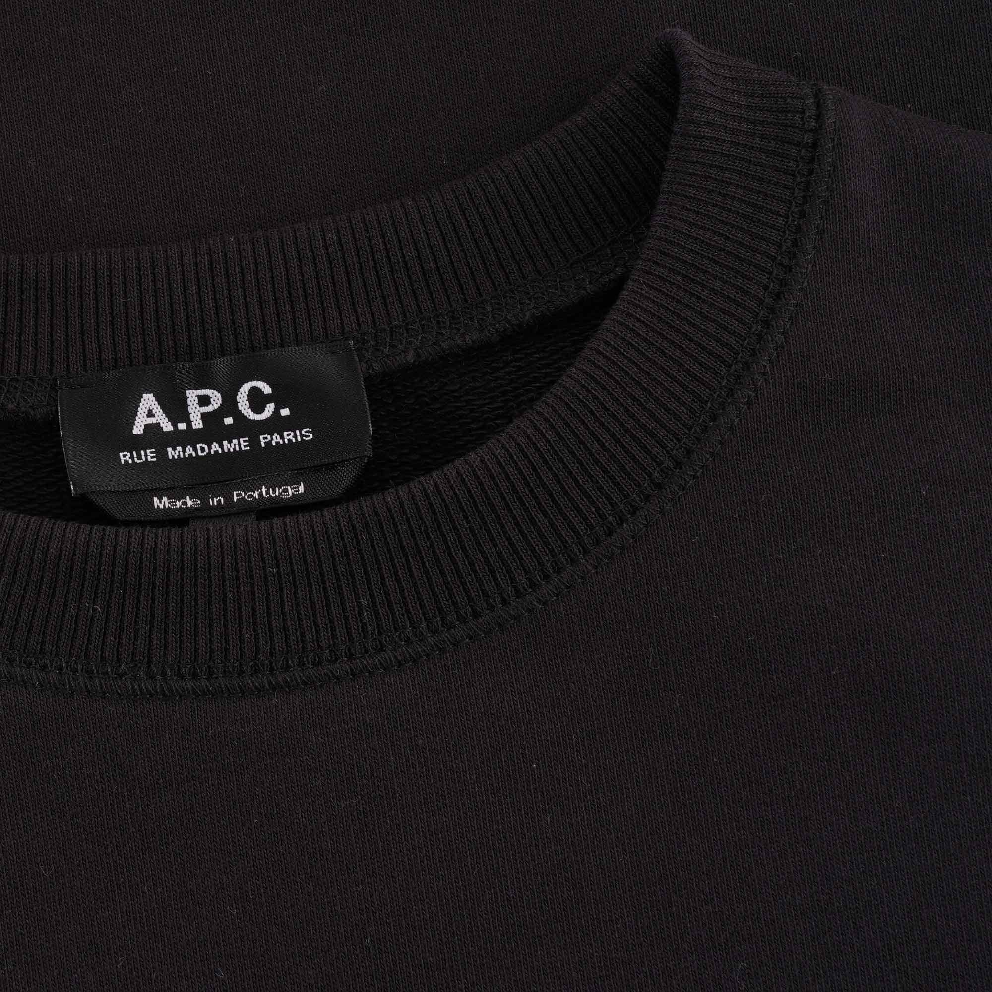 A.P.C. Neil Sweatshirt - Black