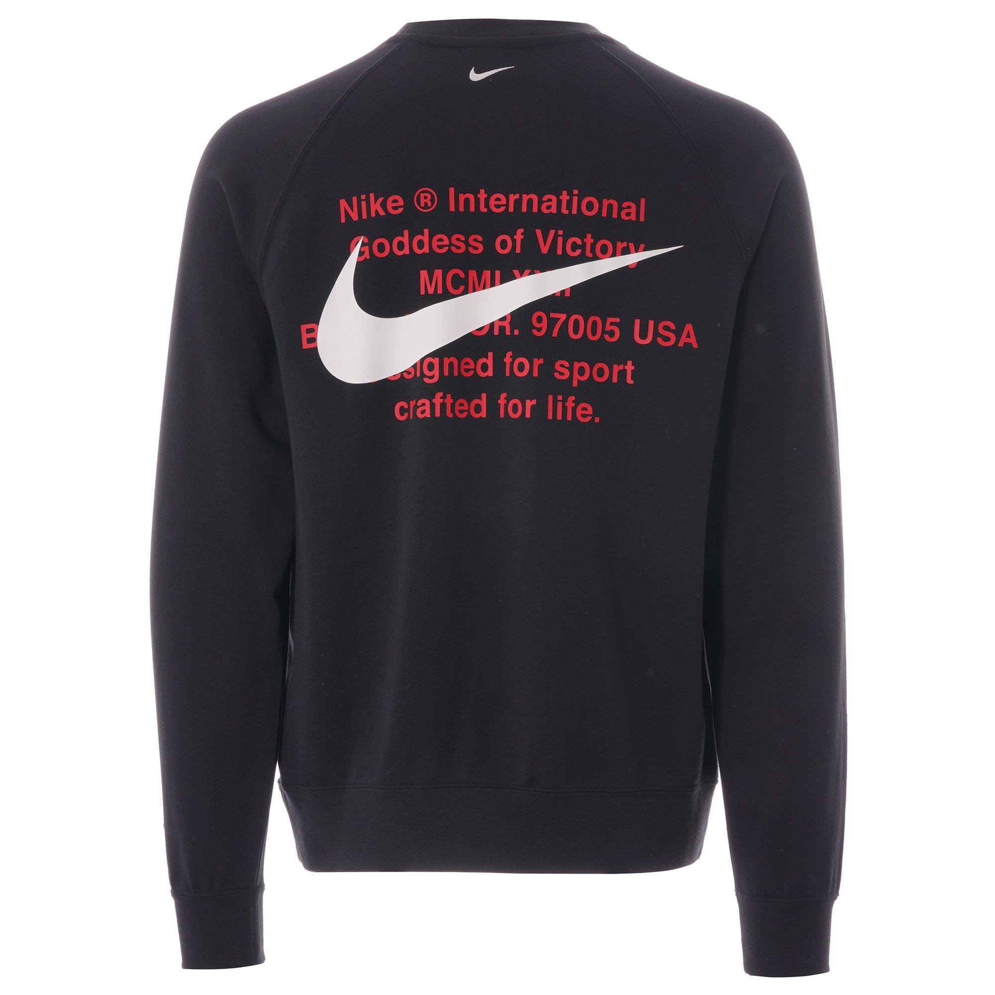 Nike Sportswear Swoosh - Black – Stuarts London