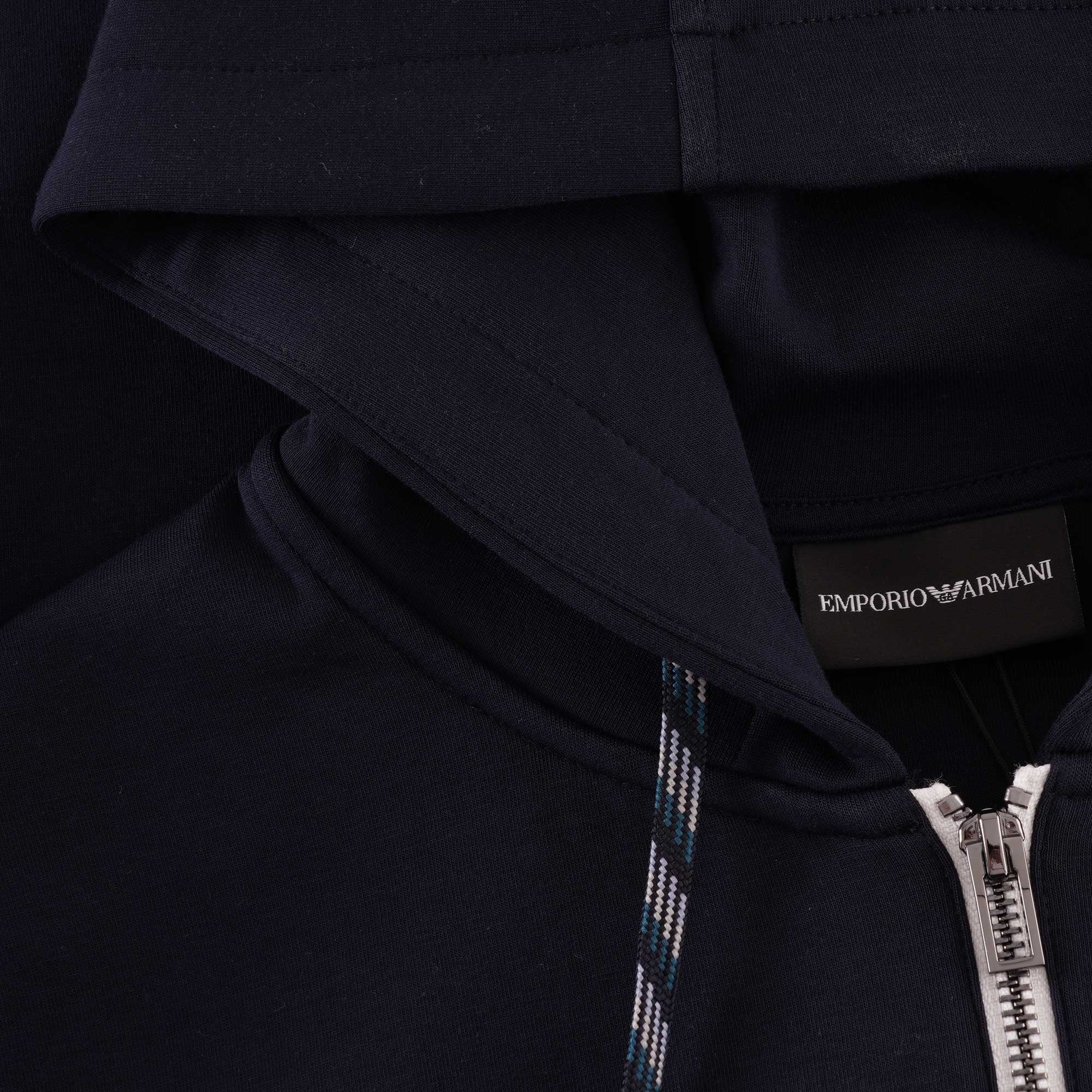 Emporio Armani Script Sweatshirt - Blue