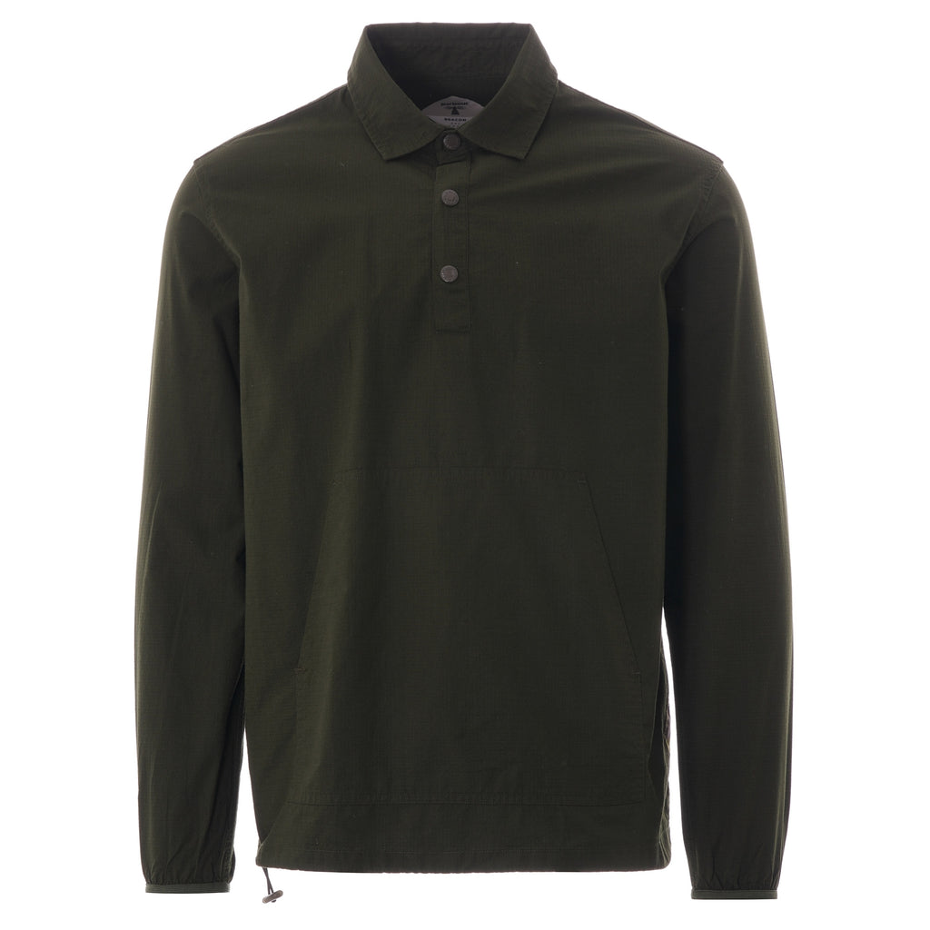 Barbour Beacon Ripstop Popover Shirt - Forest