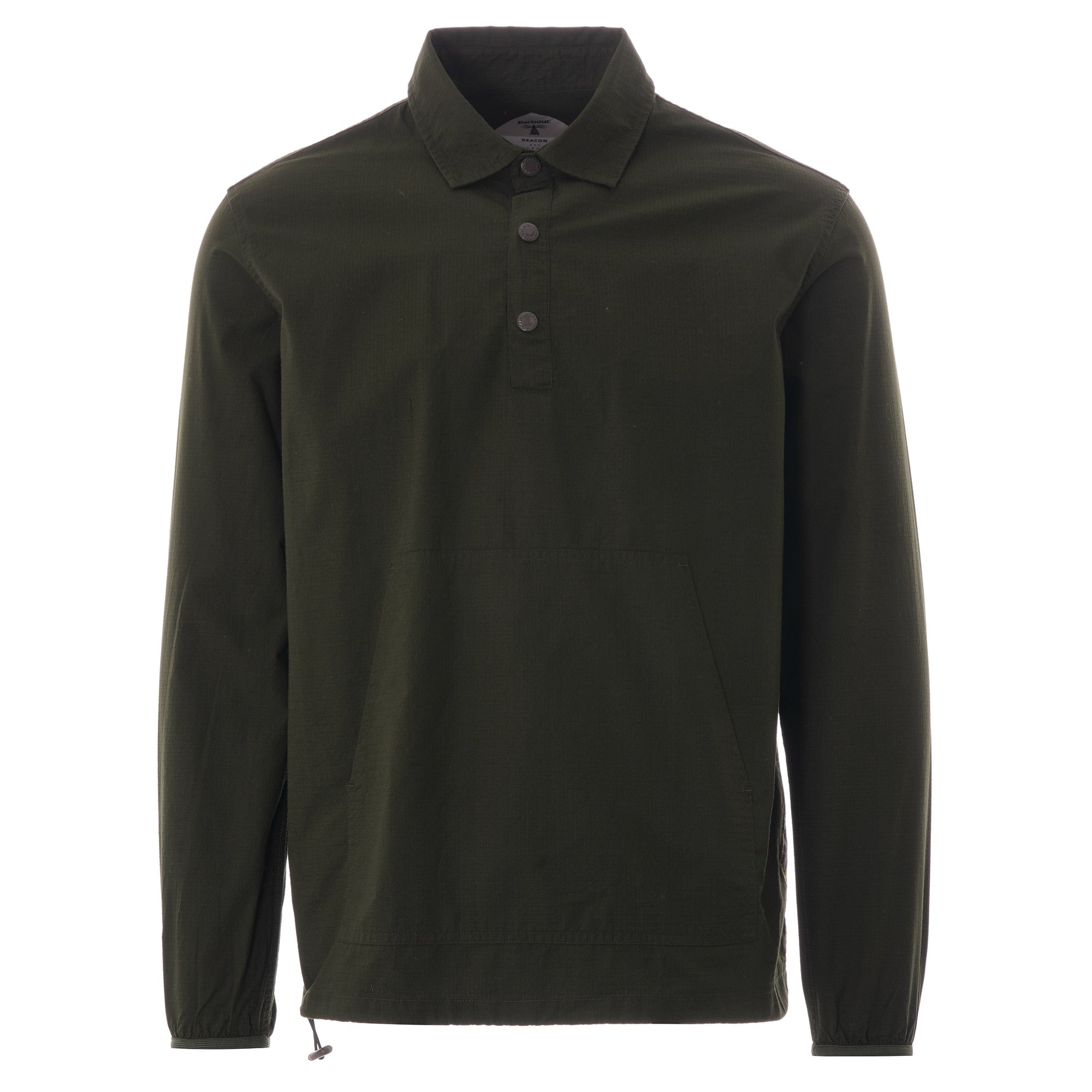 Barbour Beacon Ripstop Popover Shirt - Forest