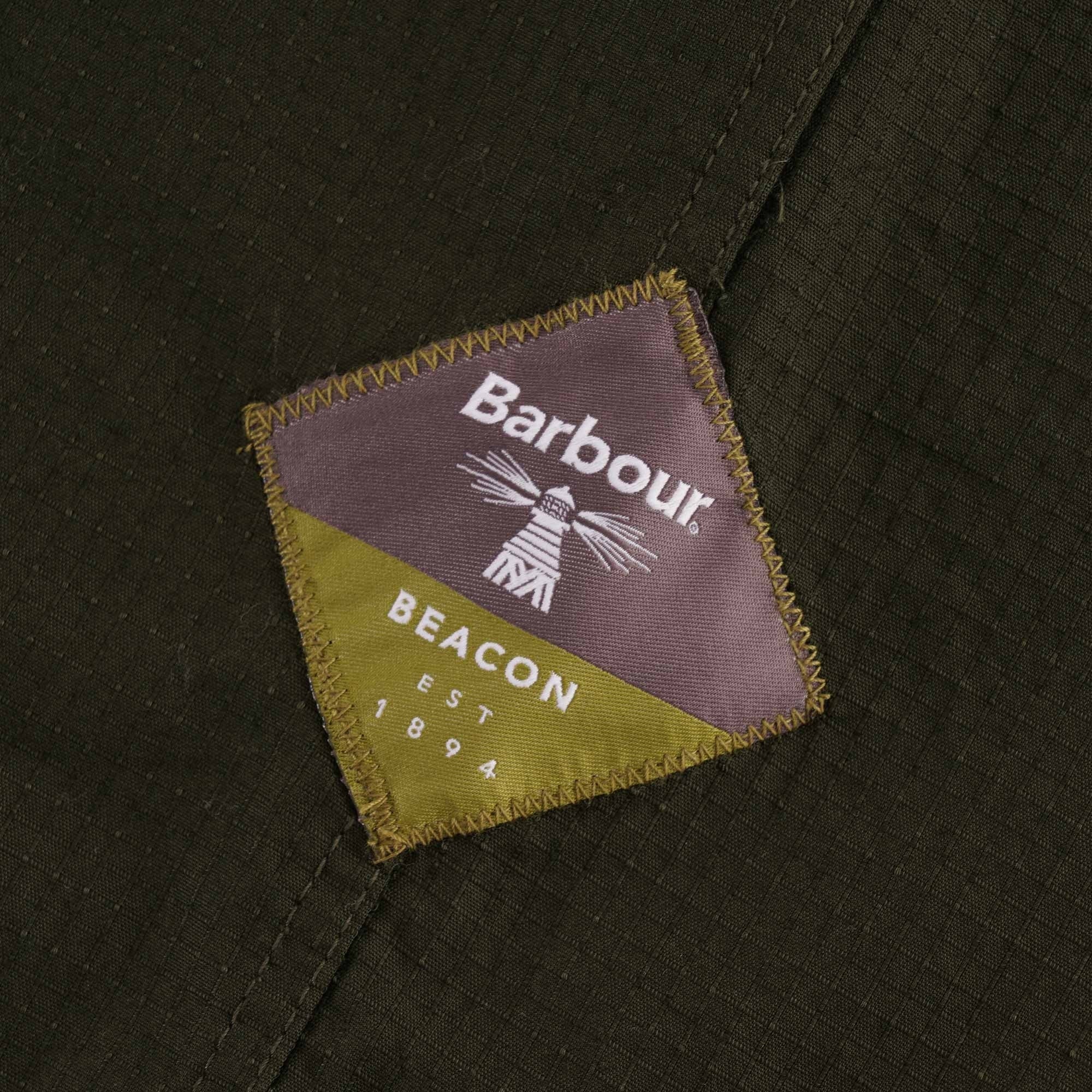 Barbour Beacon Ripstop Popover Shirt - Forest