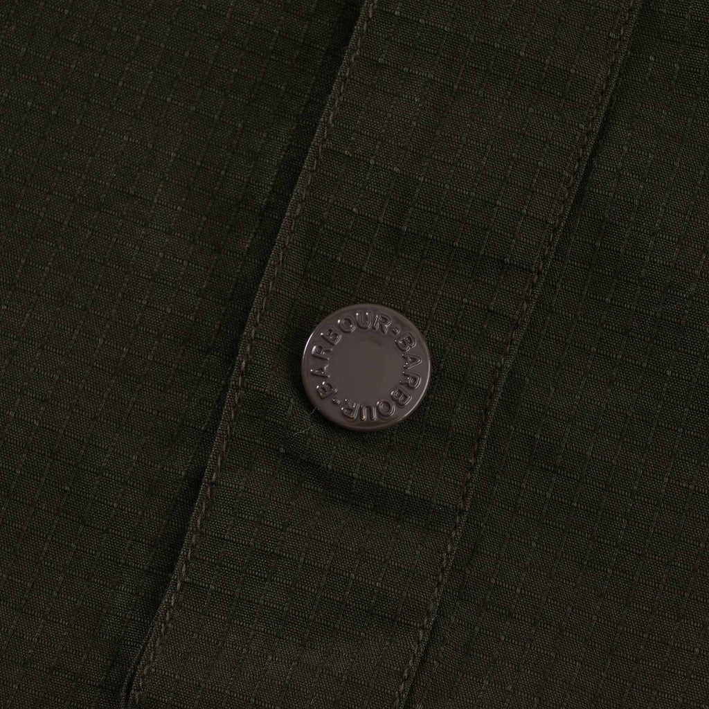 Barbour Beacon Ripstop Popover Shirt - Forest