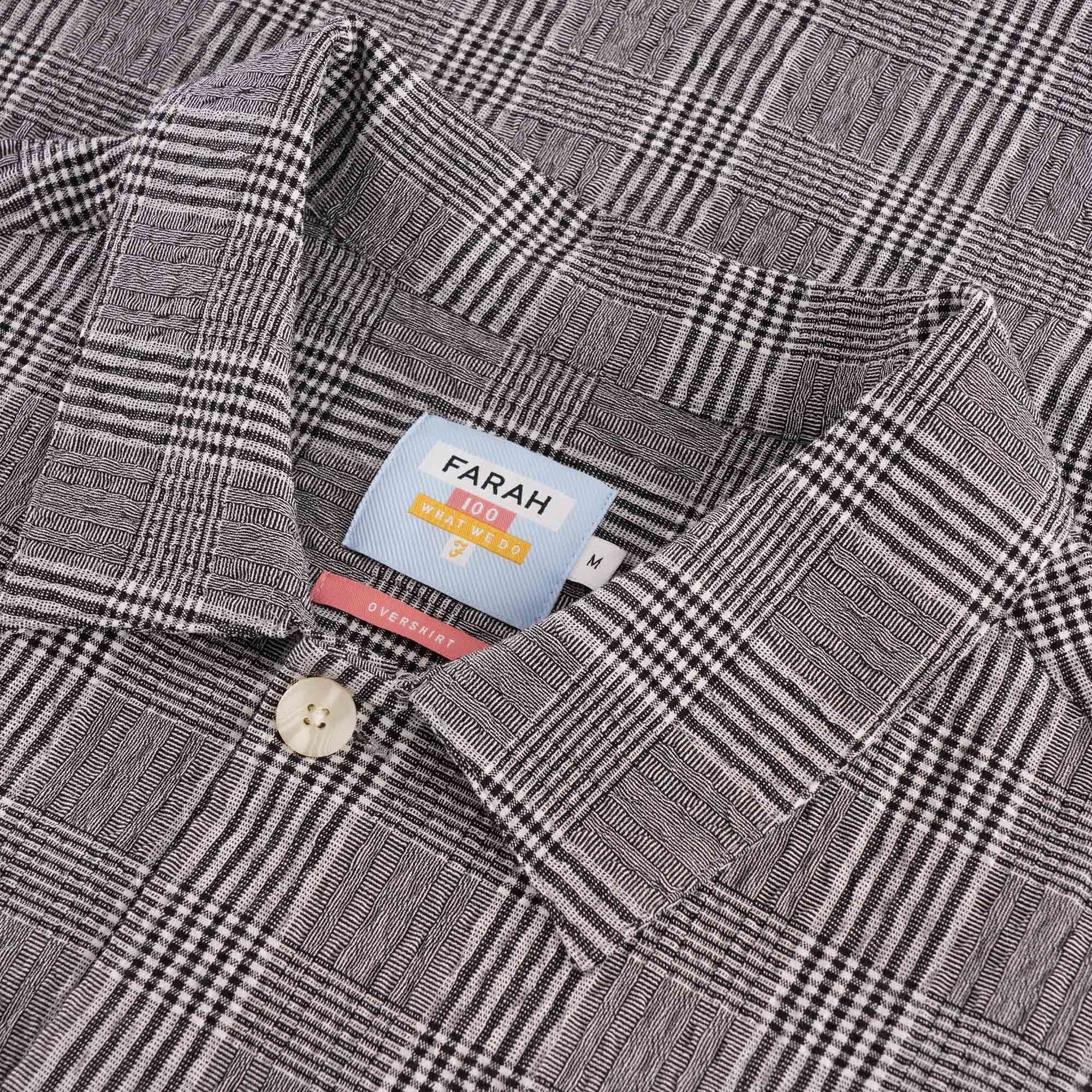 Mclennan Check Seers Shirt - Deep Black