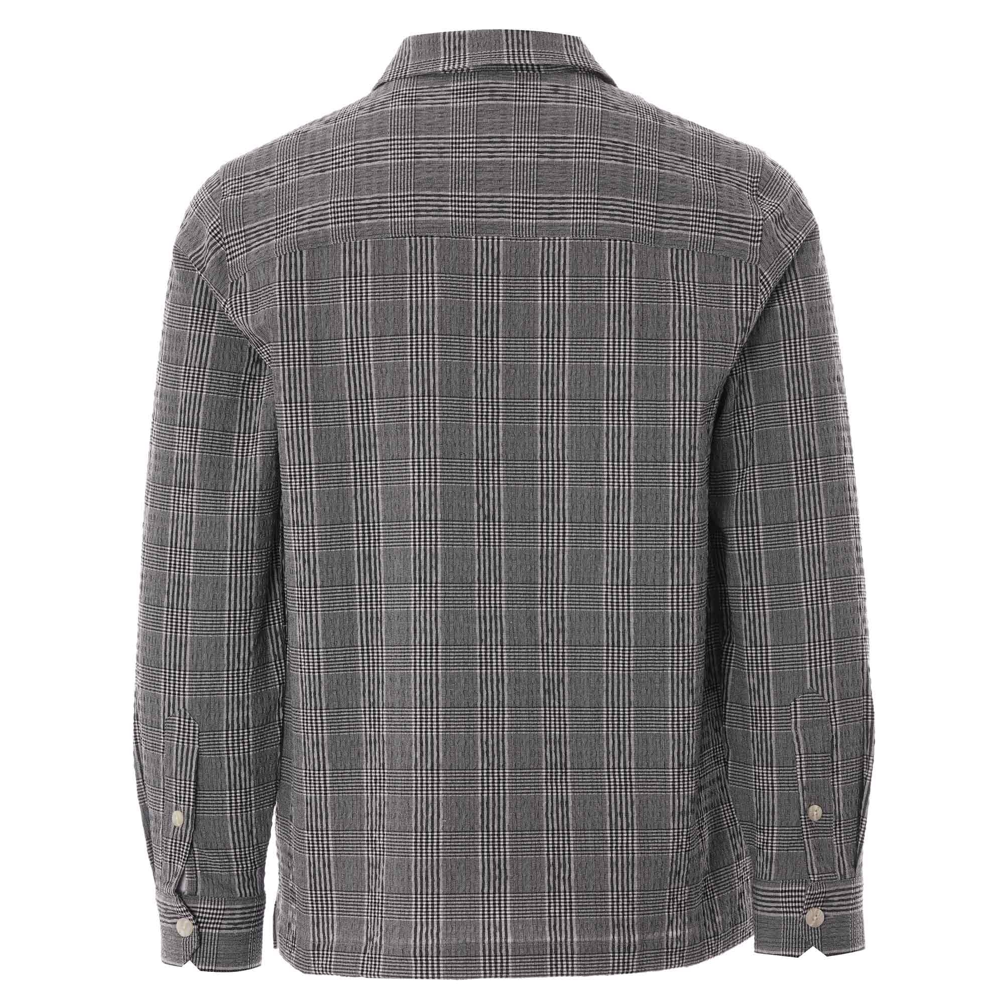Mclennan Check Seers Shirt - Deep Black