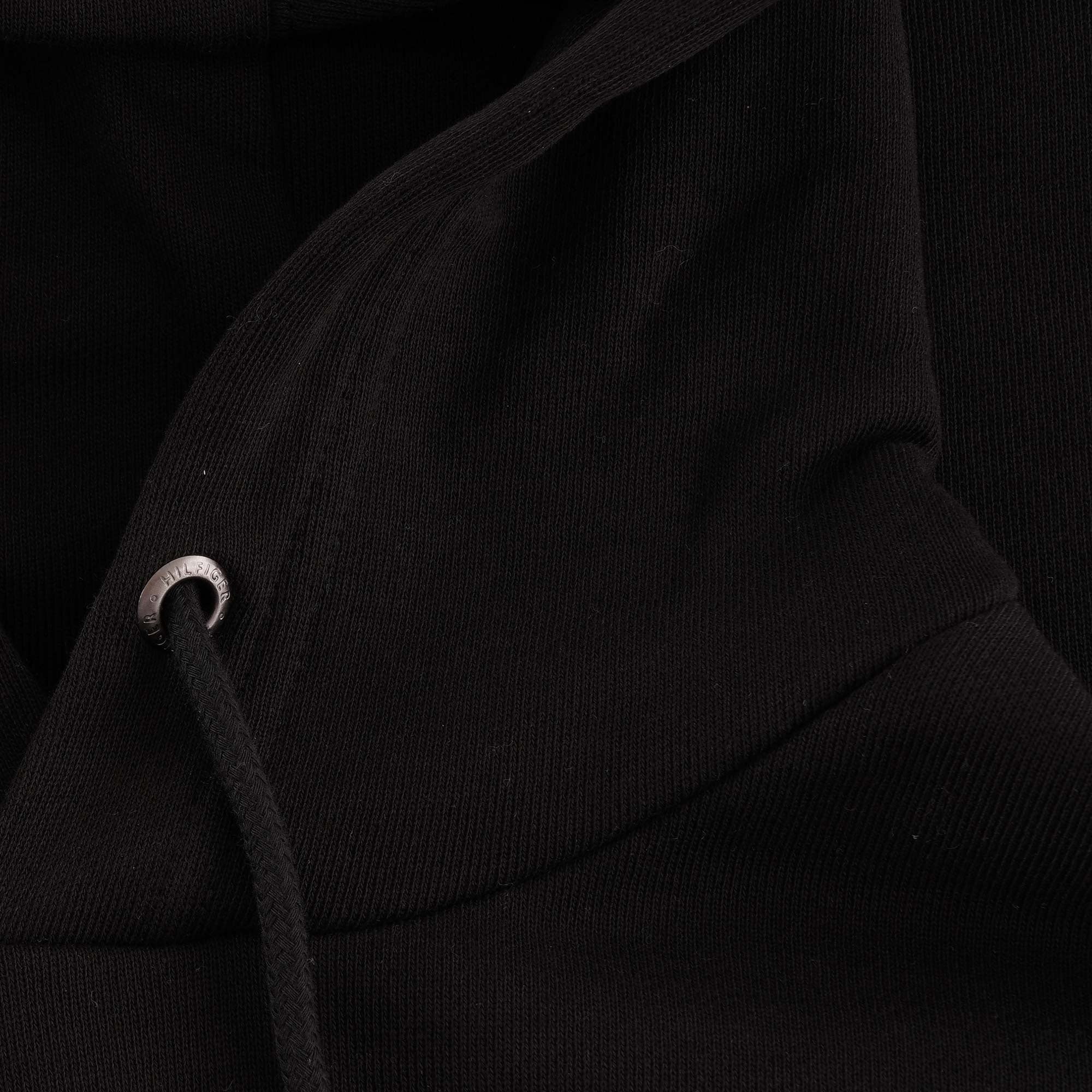 Tommy Hilfiger Embroidered Hoody - Black